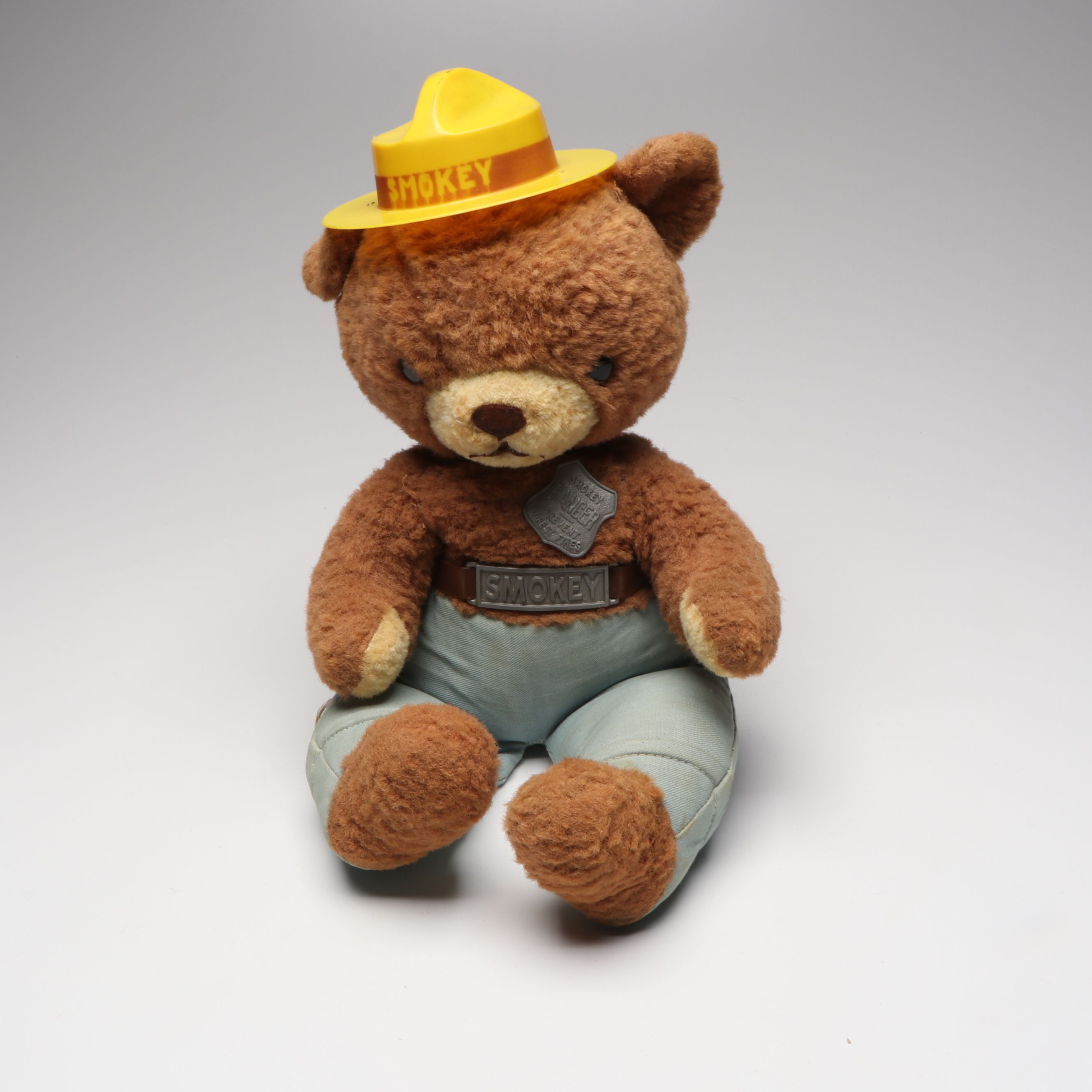 Ideal "Smokey the Bear" Plush Toys, Mid-20th Century