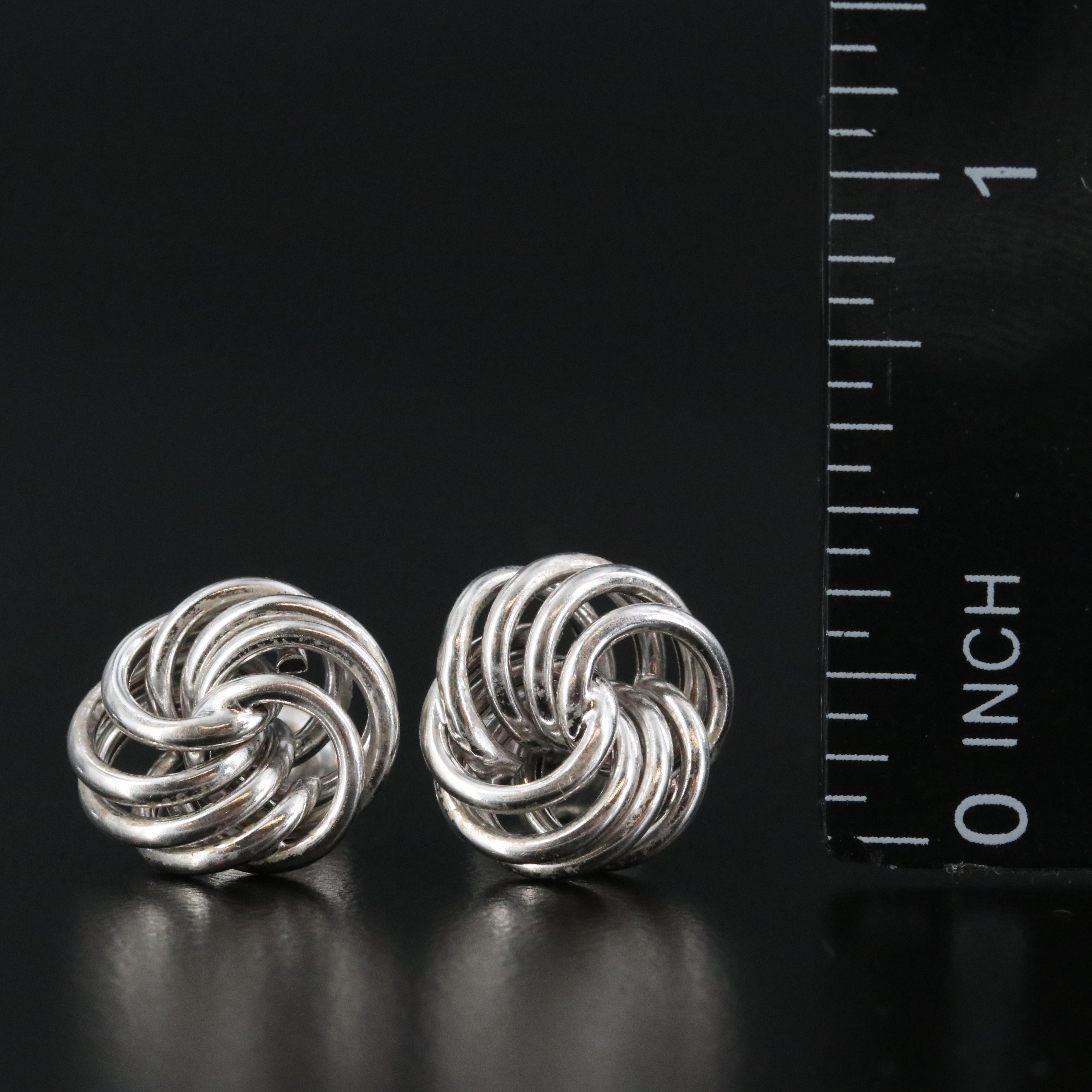 14K Knot Earrings