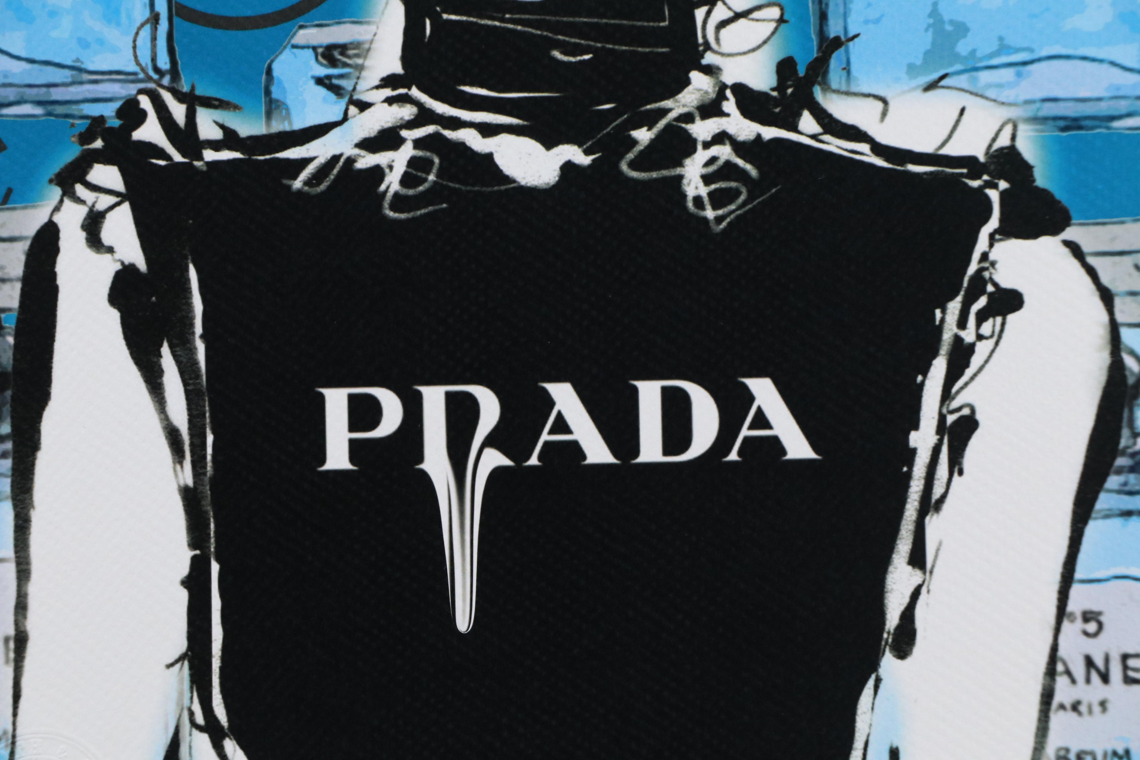 Death NYC Pop Art Digital Graphic Print Homage Chanel No.5 x Prada