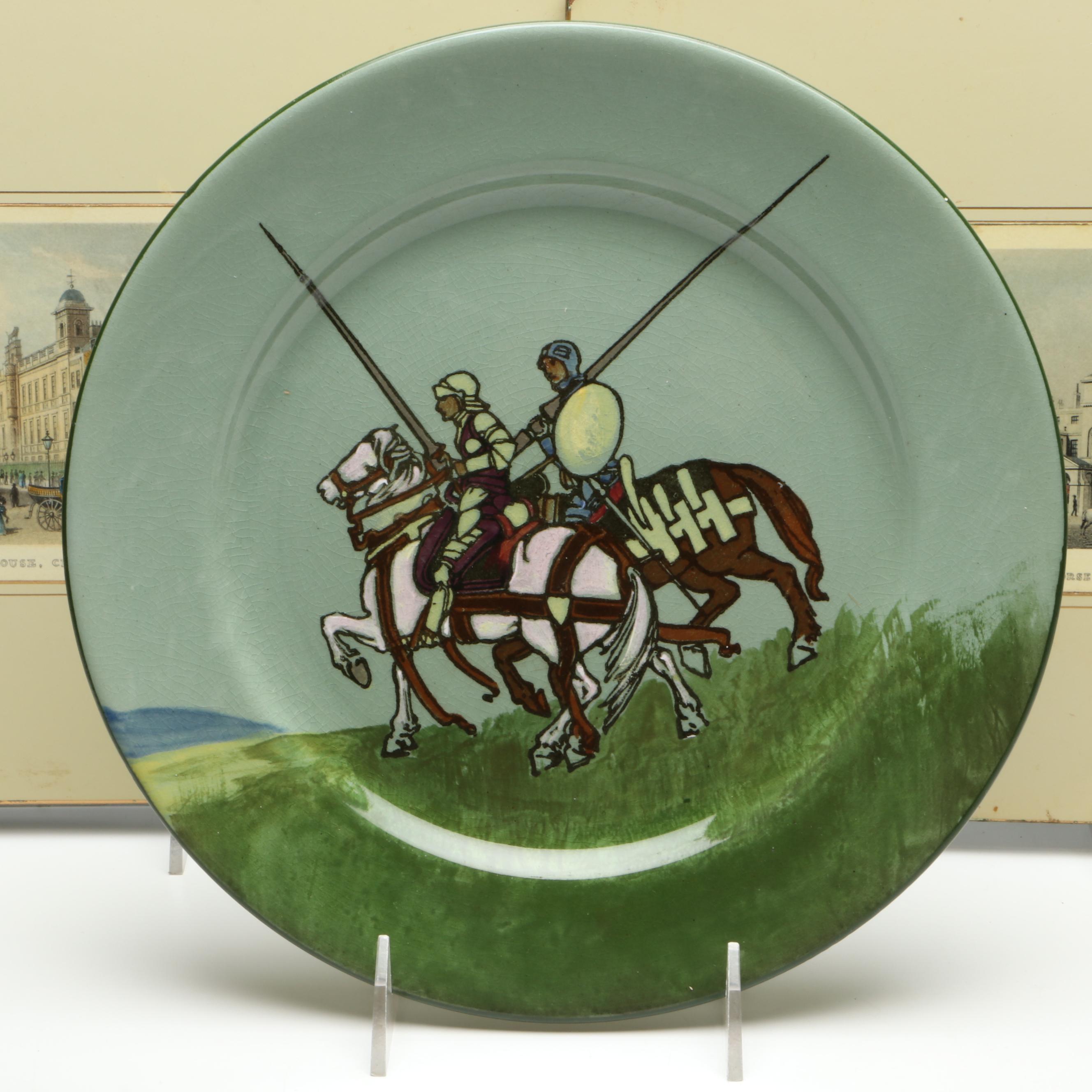 Lady Clare London Scenes Placemats with Royal Doulton Porcelain Plate