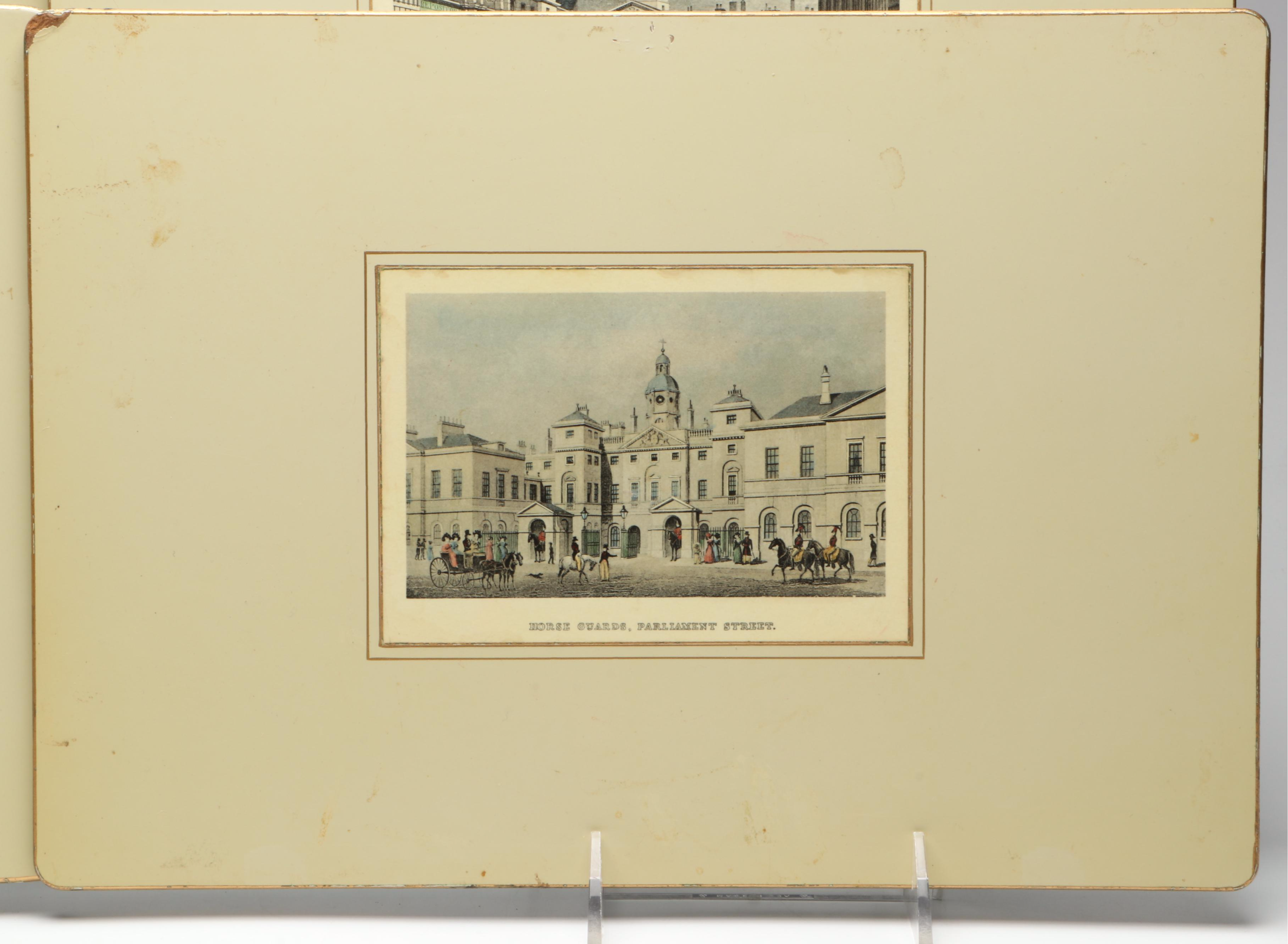 Lady Clare London Scenes Placemats with Royal Doulton Porcelain Plate