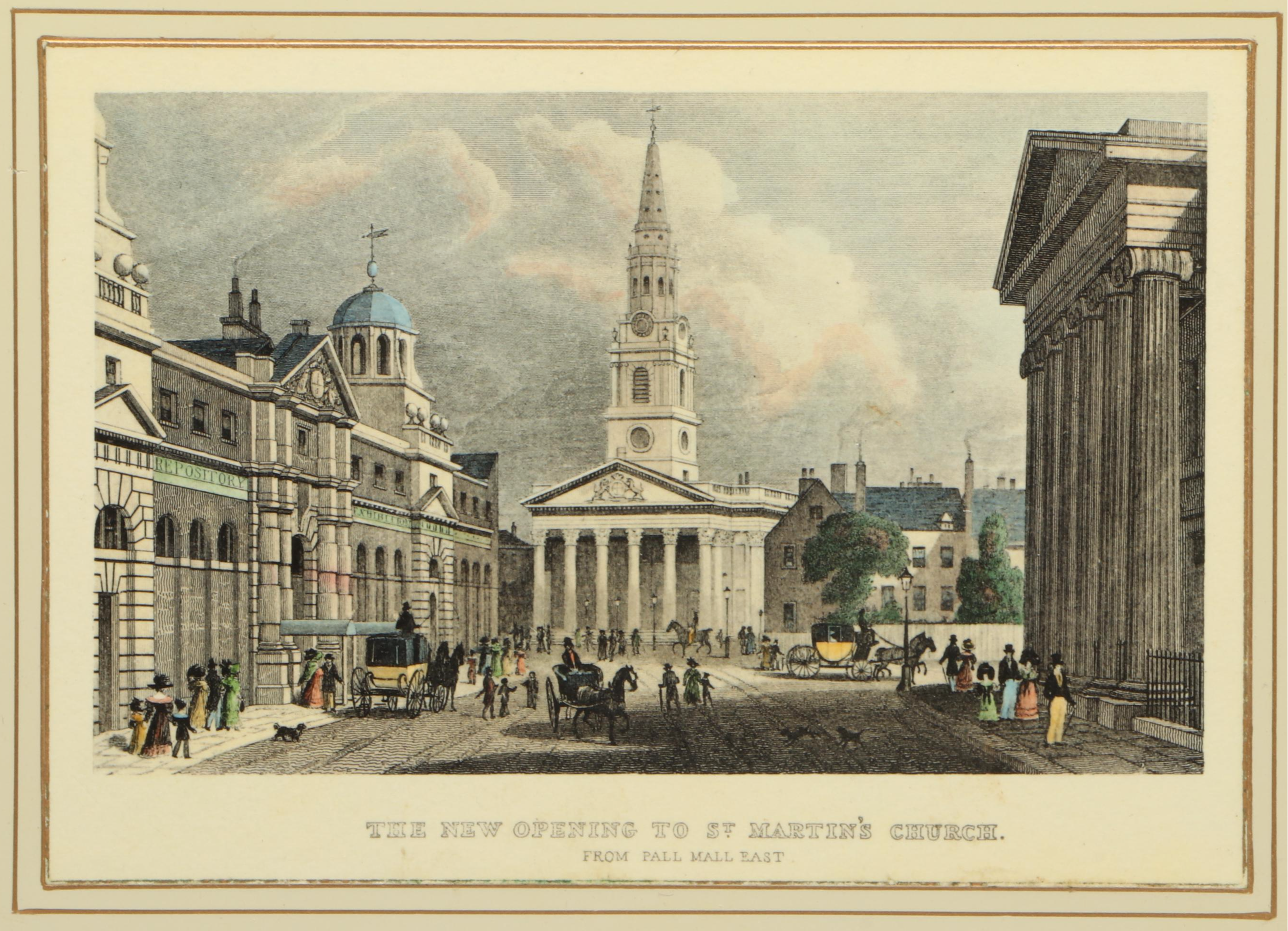 Lady Clare London Scenes Placemats with Royal Doulton Porcelain Plate