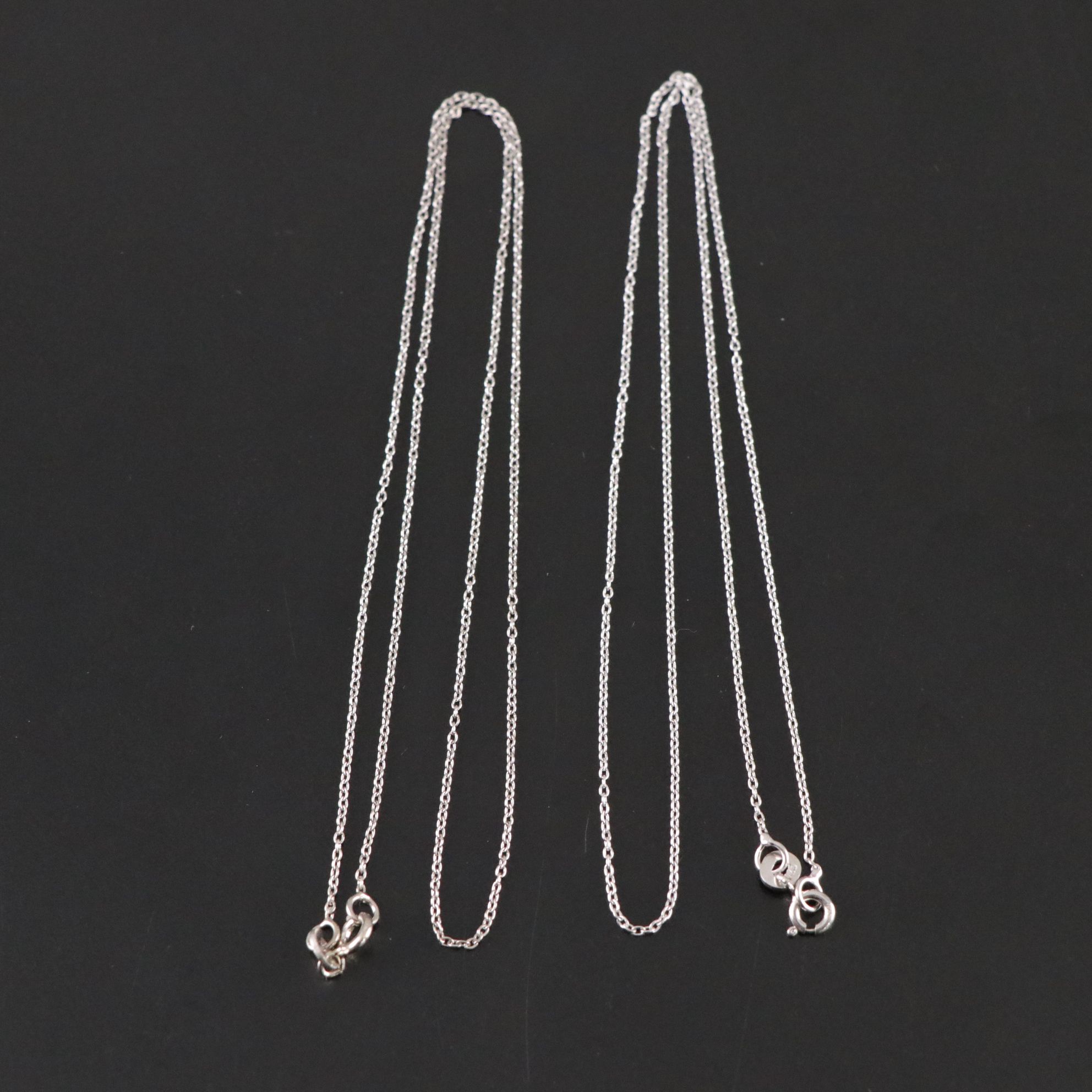 14 Assorted Sterling Silver Rings, Necklaces and Earrings