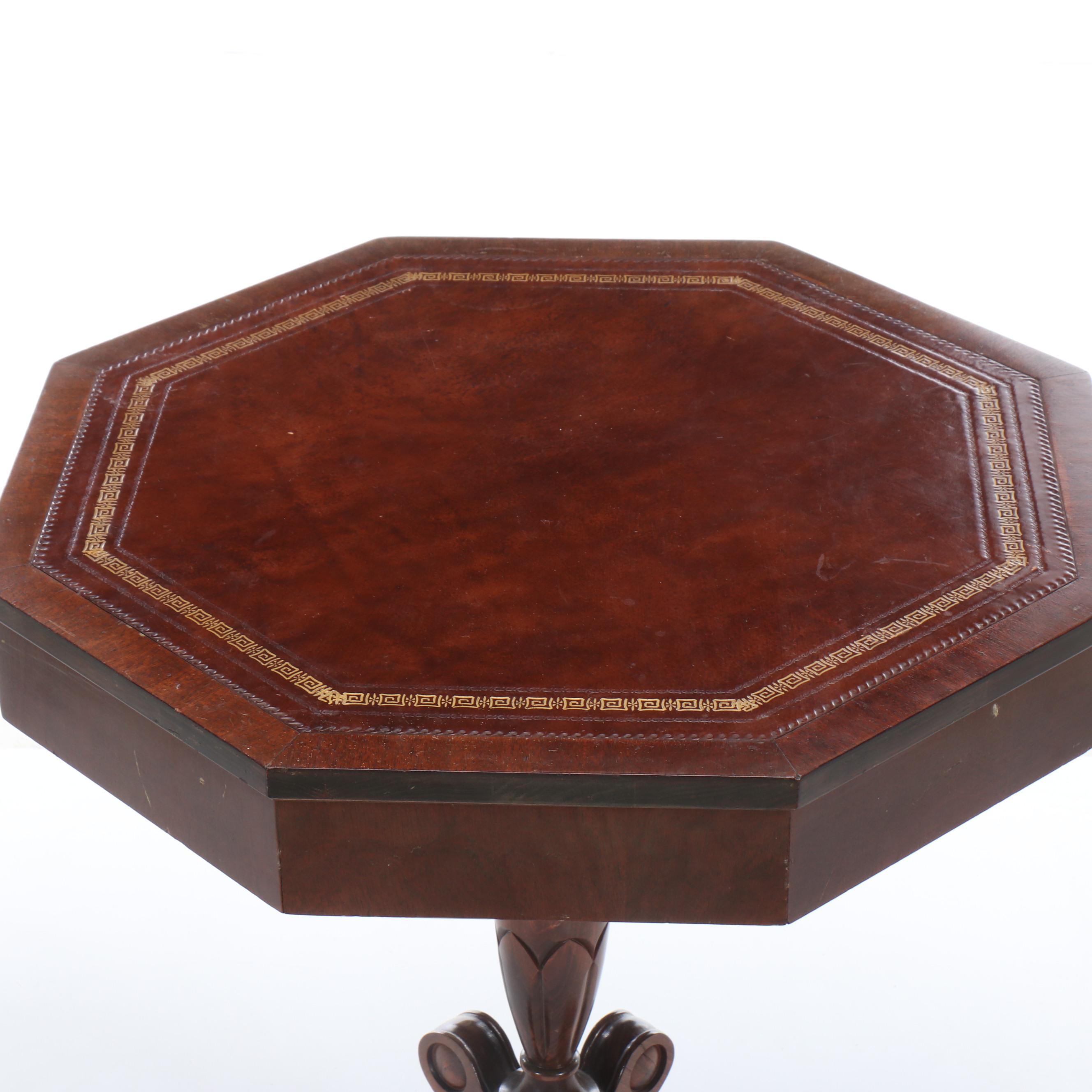 Superior Table Regency Style Side Table, 1949