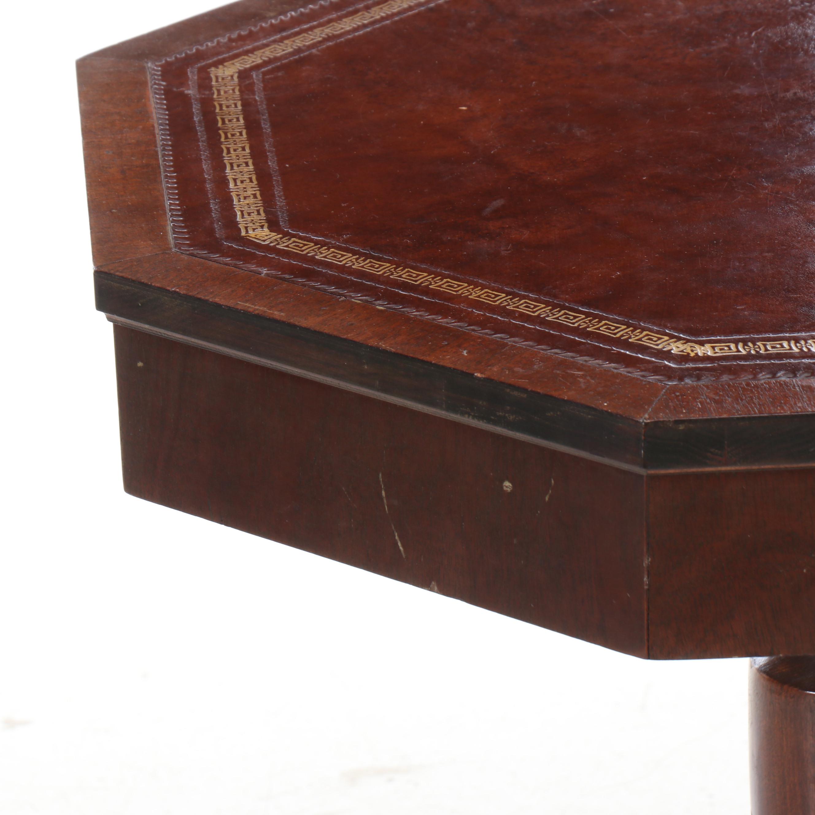 Superior Table Regency Style Side Table, 1949