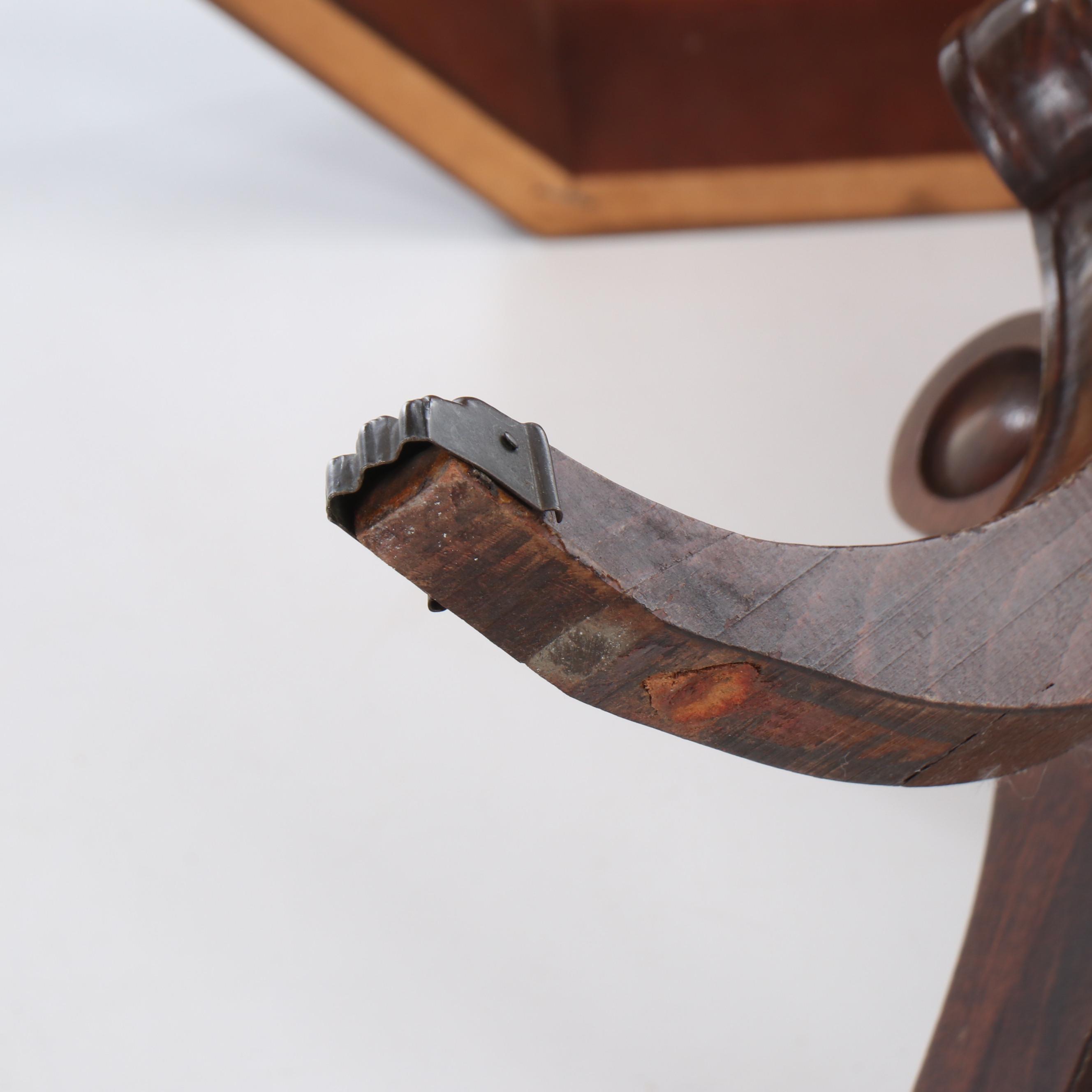 Superior Table Regency Style Side Table, 1949