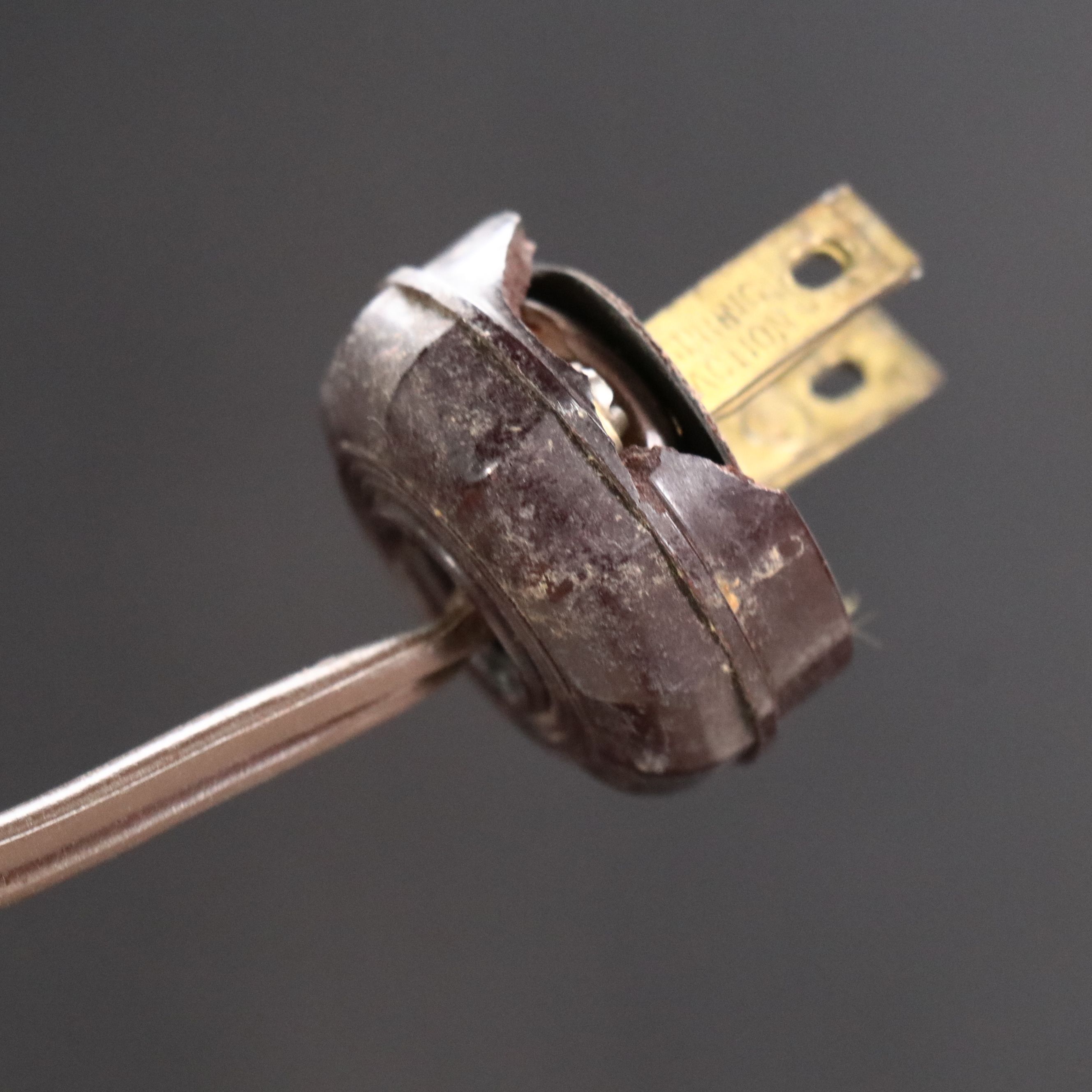 Mediterranean Style Pecan Display Cabinet, Mid-20th Century