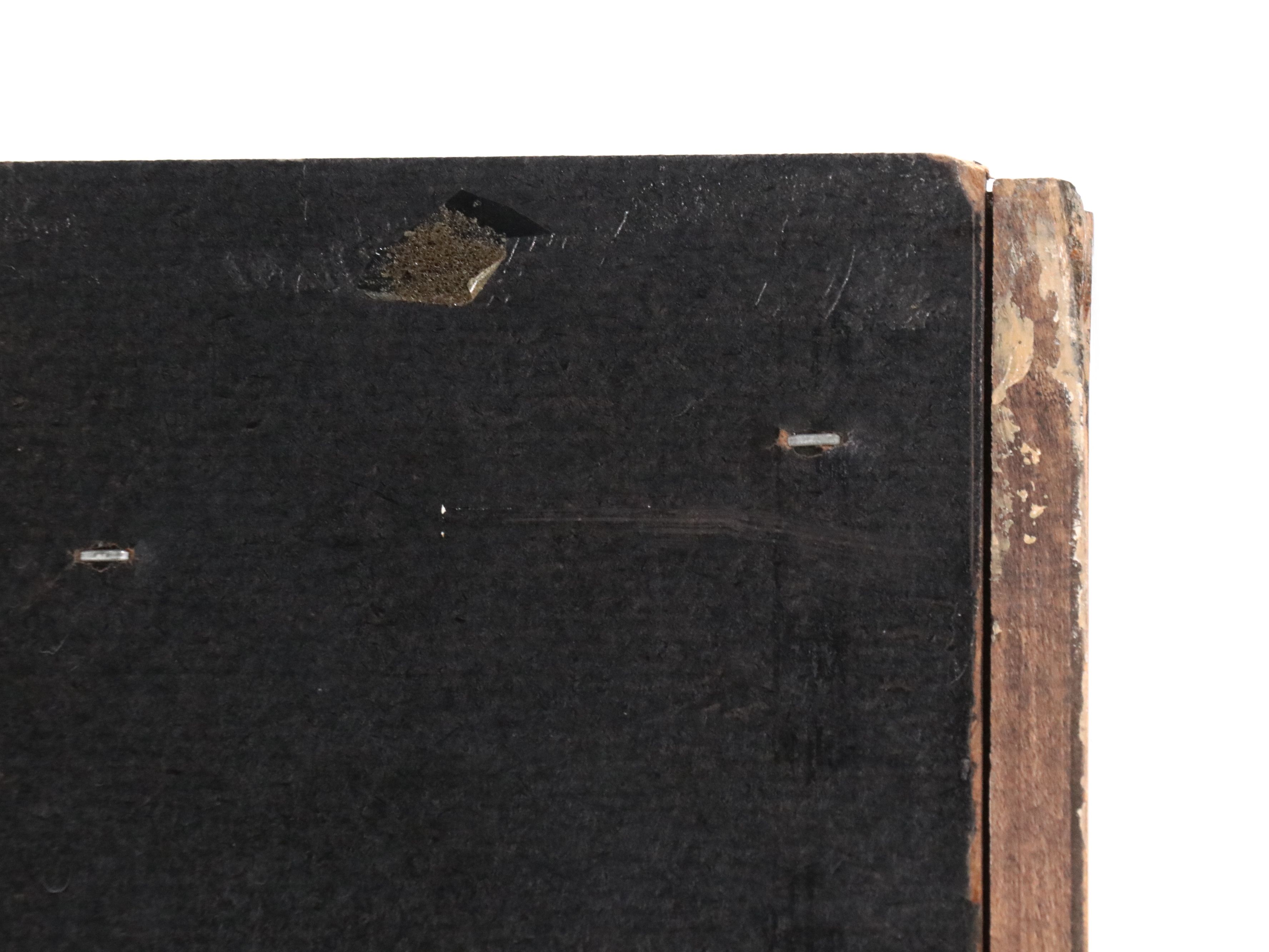 Mediterranean Style Pecan Display Cabinet, Mid-20th Century