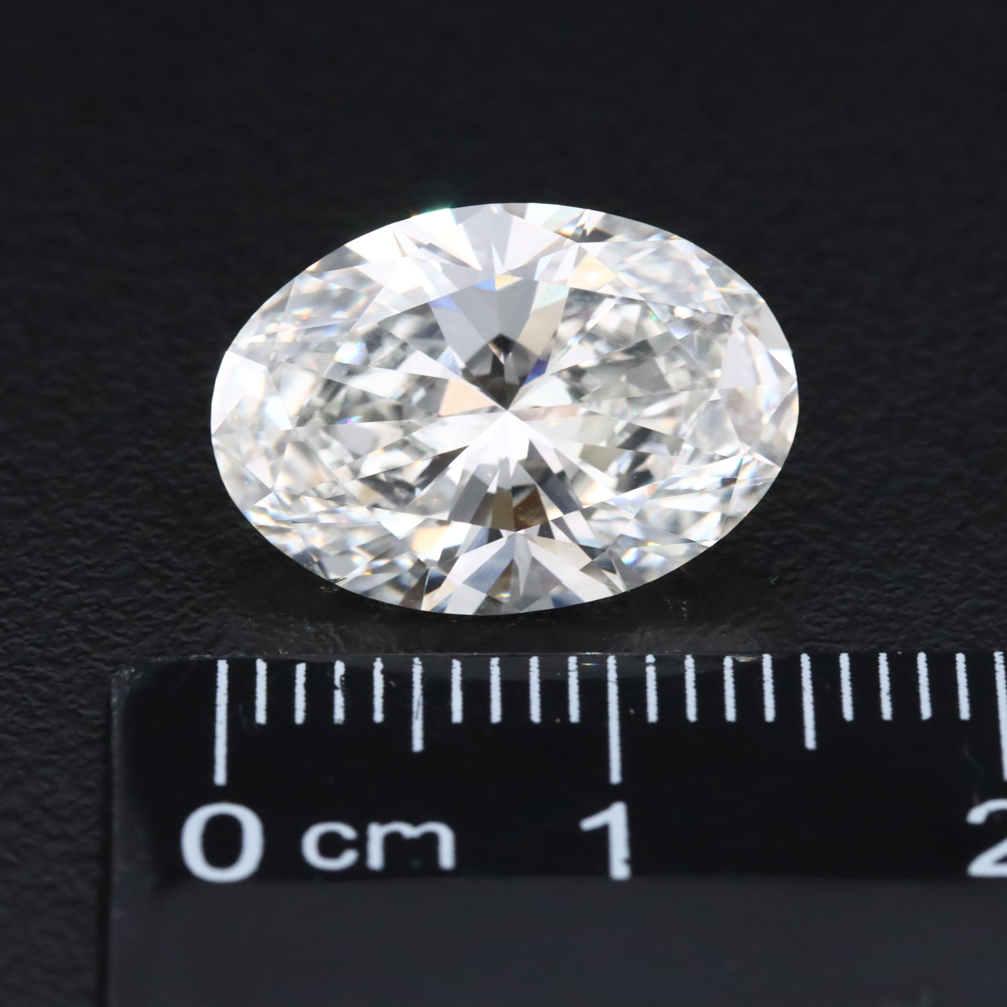 Loose 6.70 CT Lab Grown Diamond with IGI Report