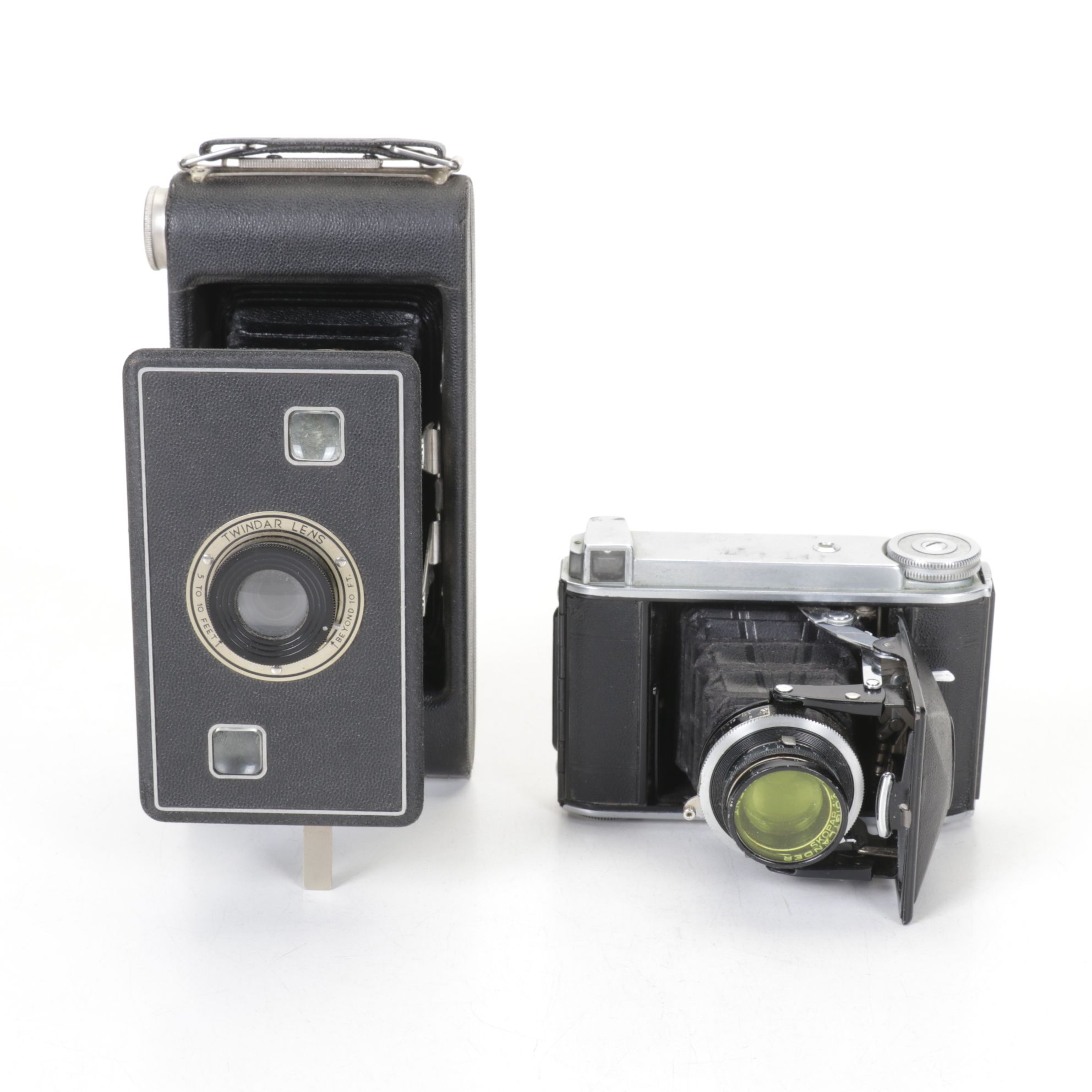 Polaroid Model 95B & Other Folding Film Cameras