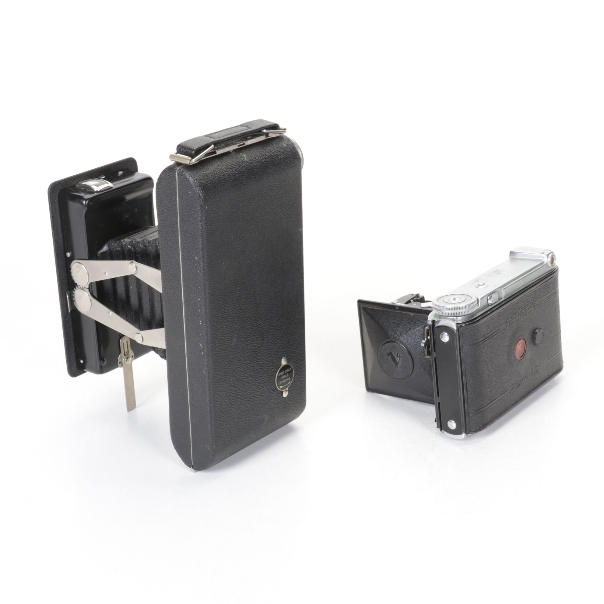 Polaroid Model 95B & Other Folding Film Cameras