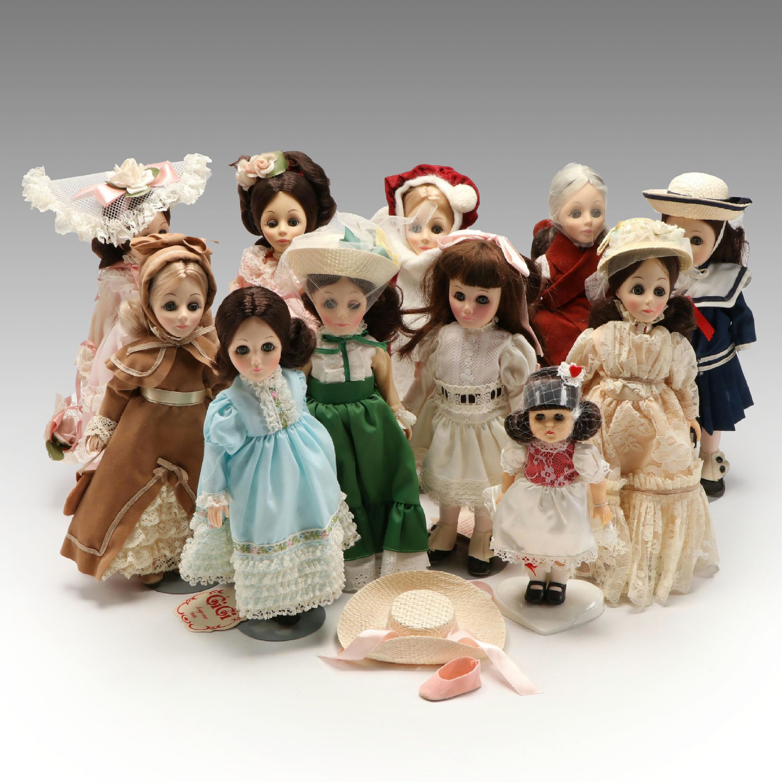 Four Seasons "Autumn" with More Effanbee and Vogue Vintage Dolls