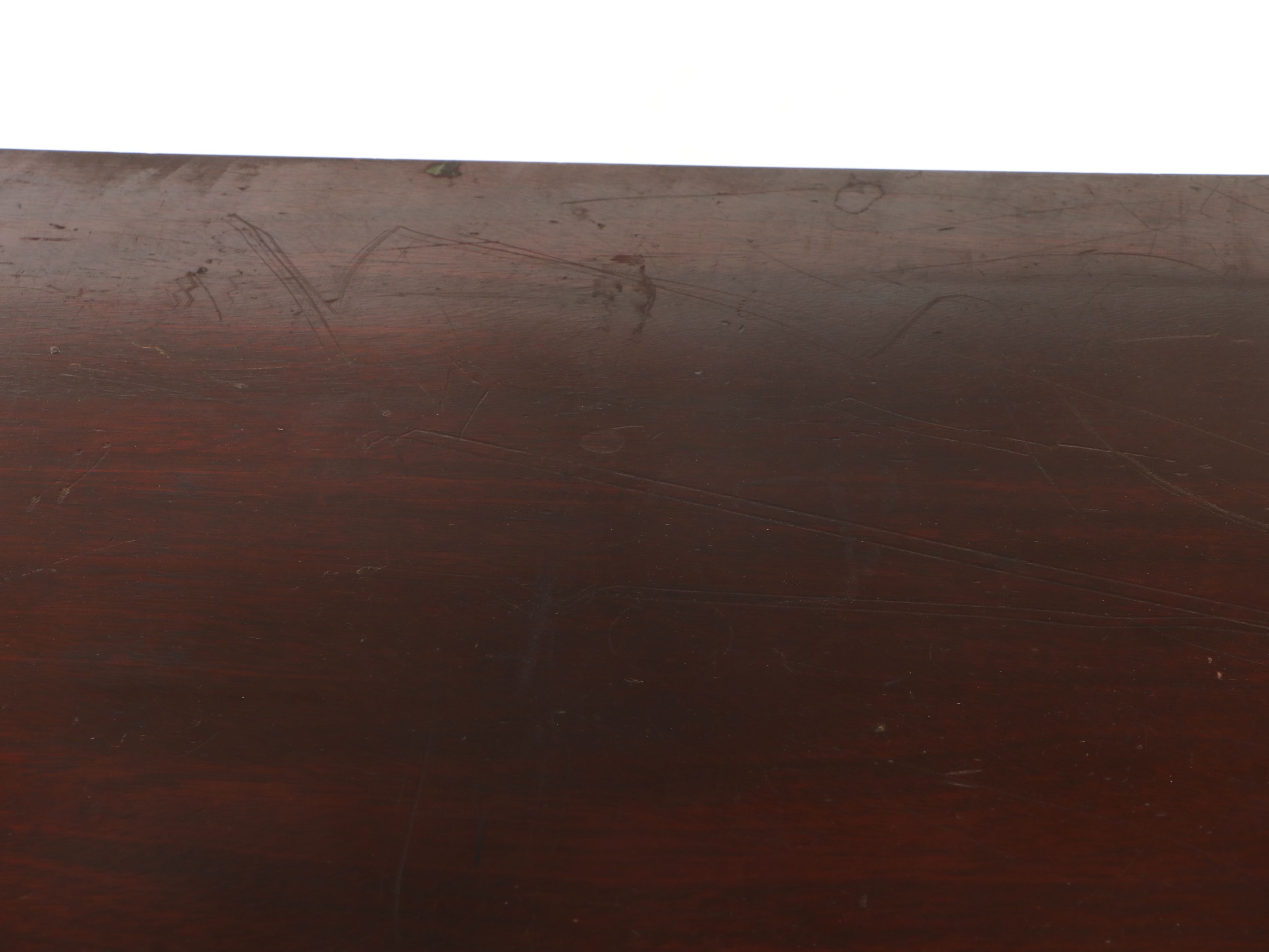 Sheraton Style Mahogany Chest on Chest, Mid-20th Century