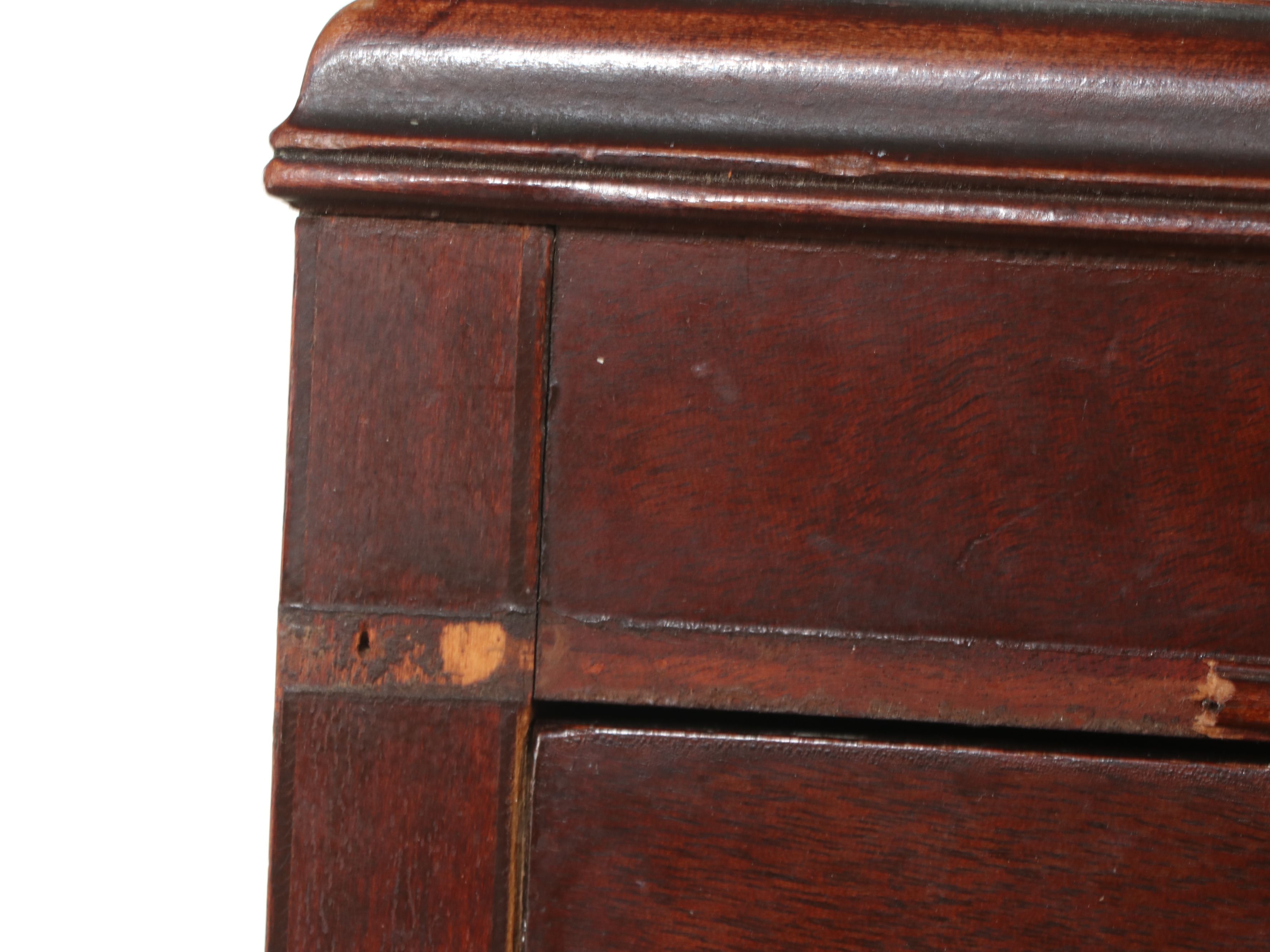 Sheraton Style Mahogany Chest on Chest, Mid-20th Century