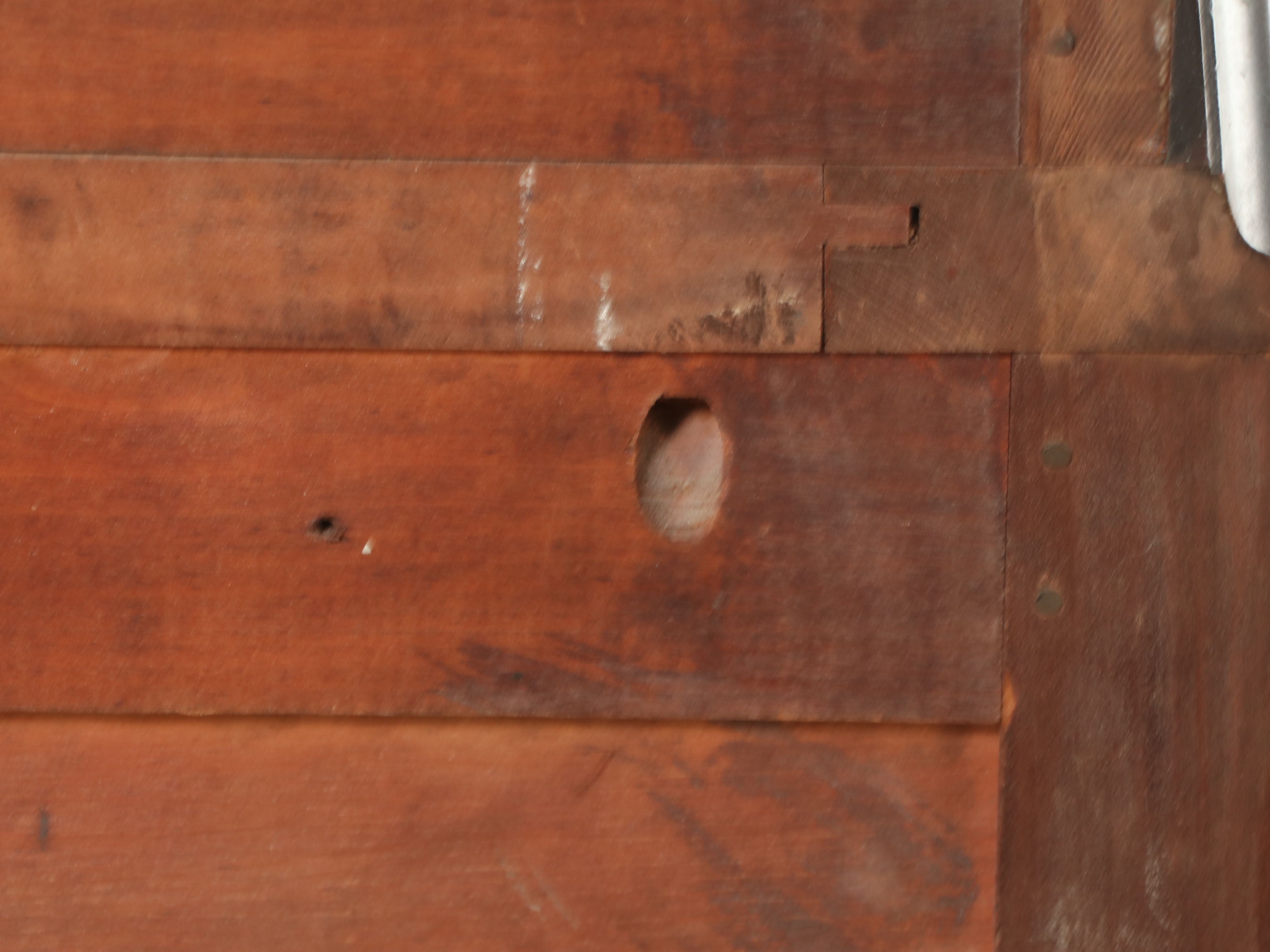 Sheraton Style Mahogany Chest on Chest, Mid-20th Century