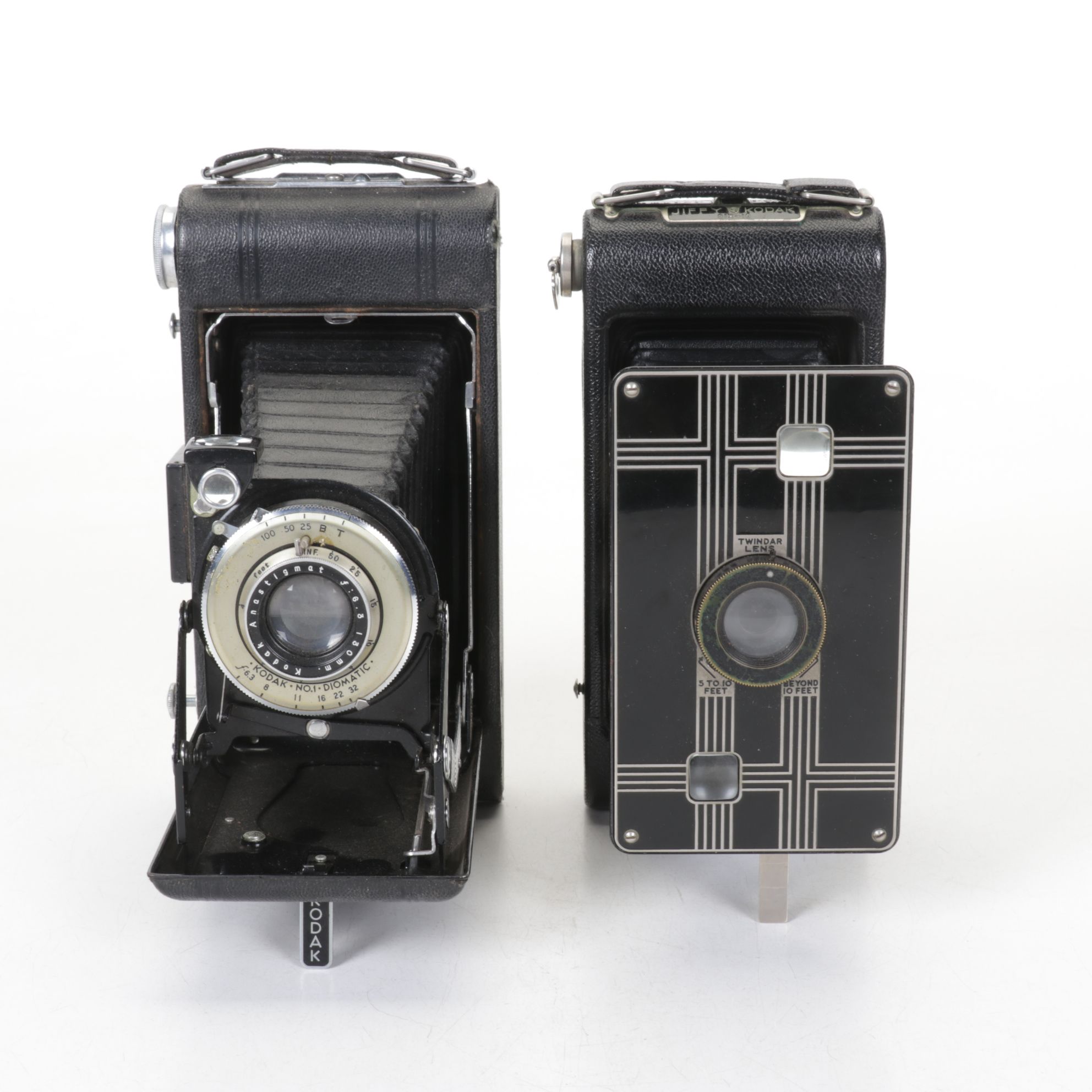 Polaroid Model 95B & Other Folding Film Cameras