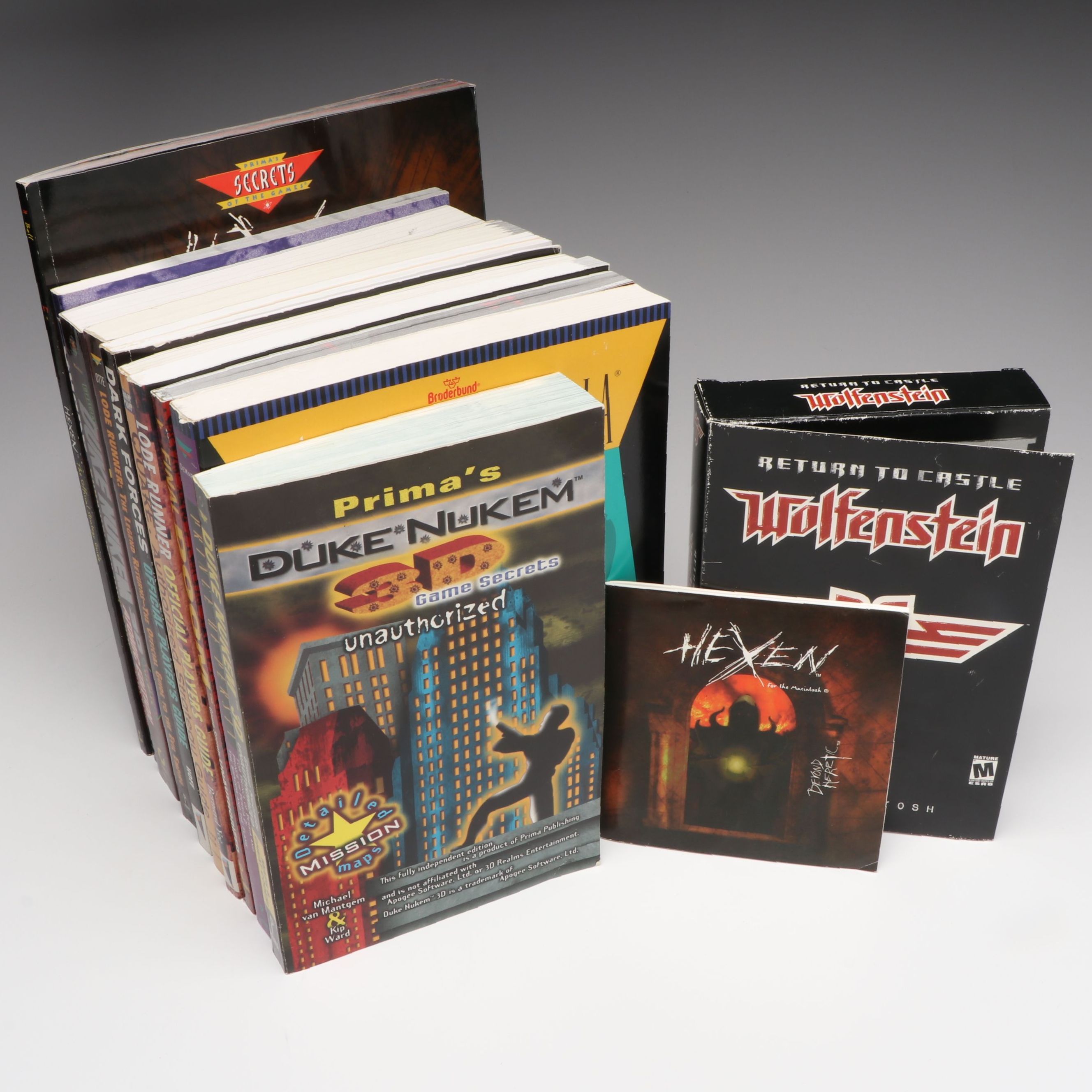 "Return to Castle Wolfenstein" for Macintosh with Assorted Strategy Guides
