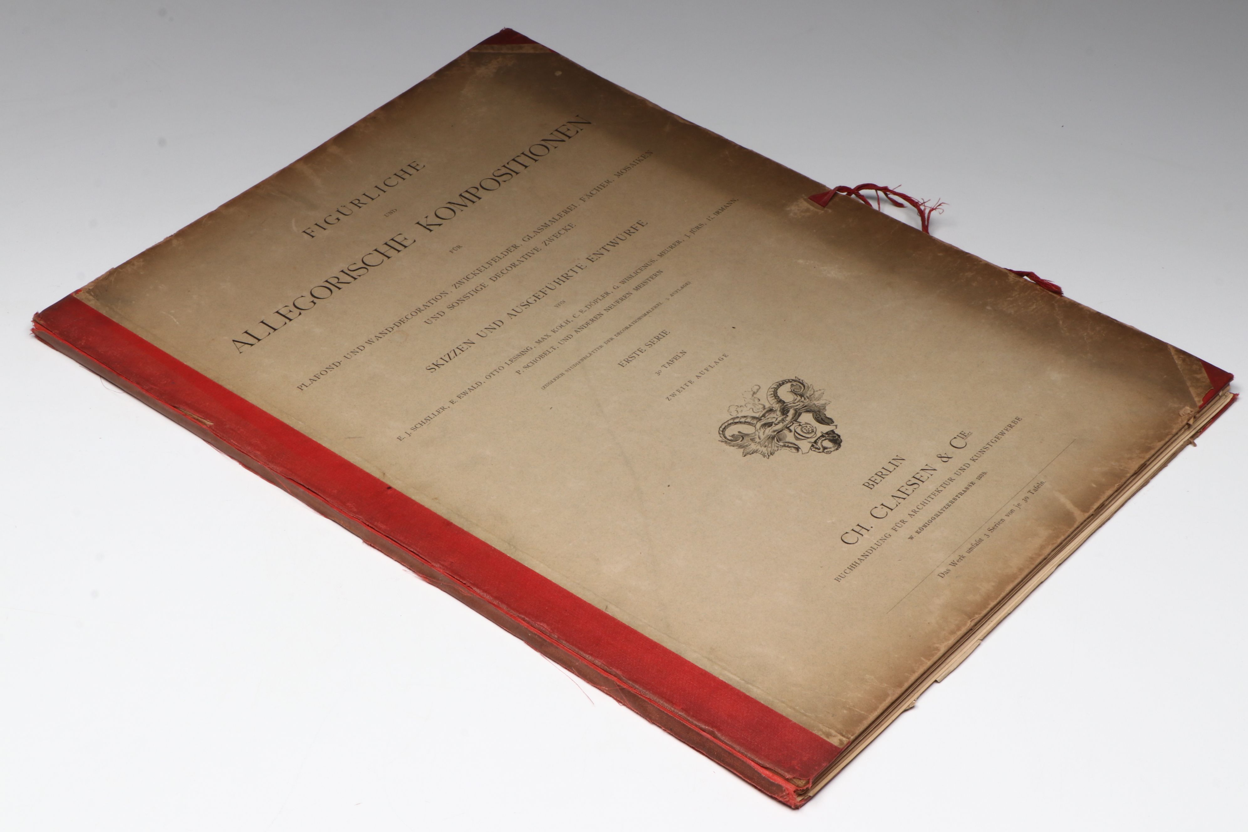 "Figürliche und allegorische Kompositionen" Folio, Late 19th Century