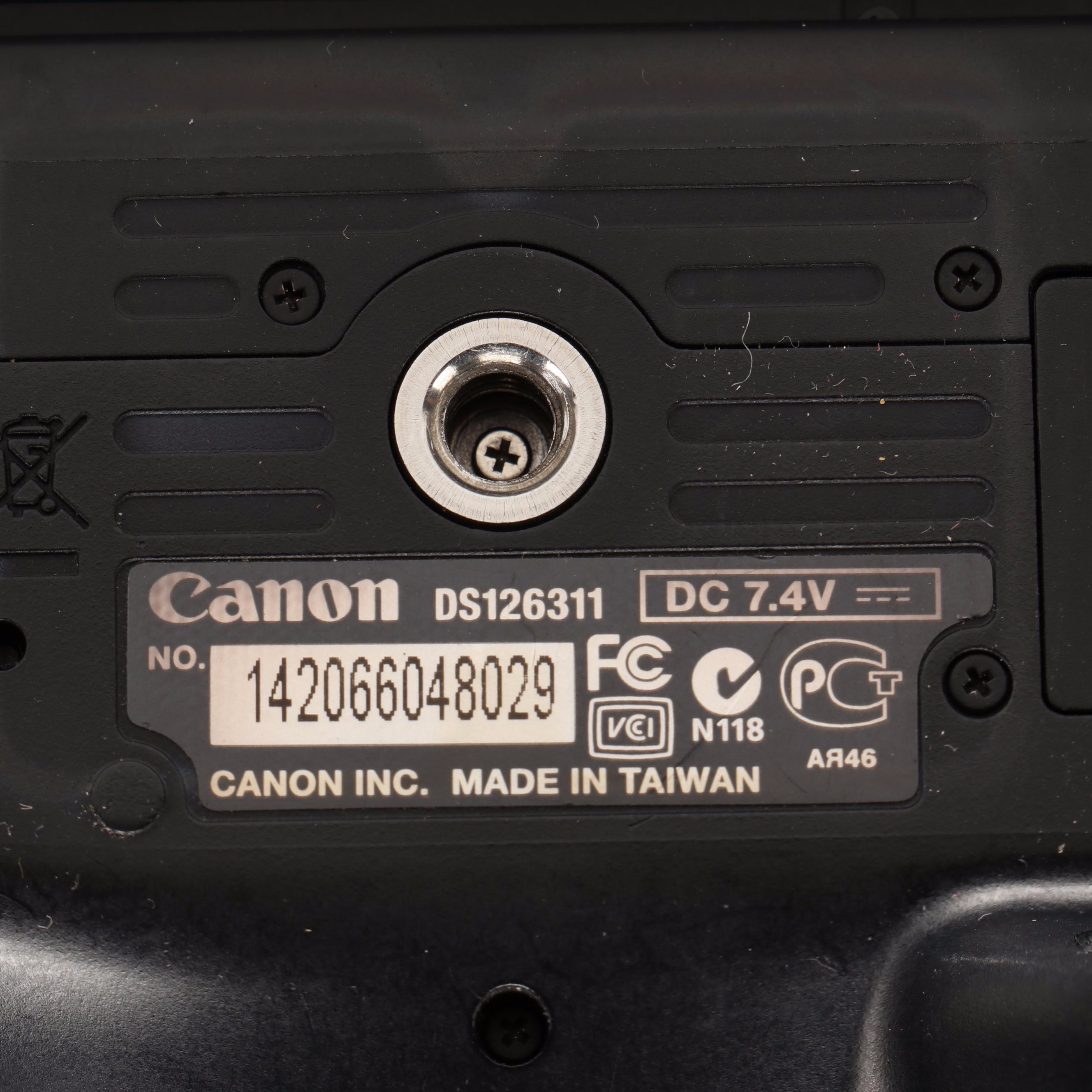 Canon EOS Rebel T3i DSLR Camera with Tarmac Camera Bag and Other Accessories