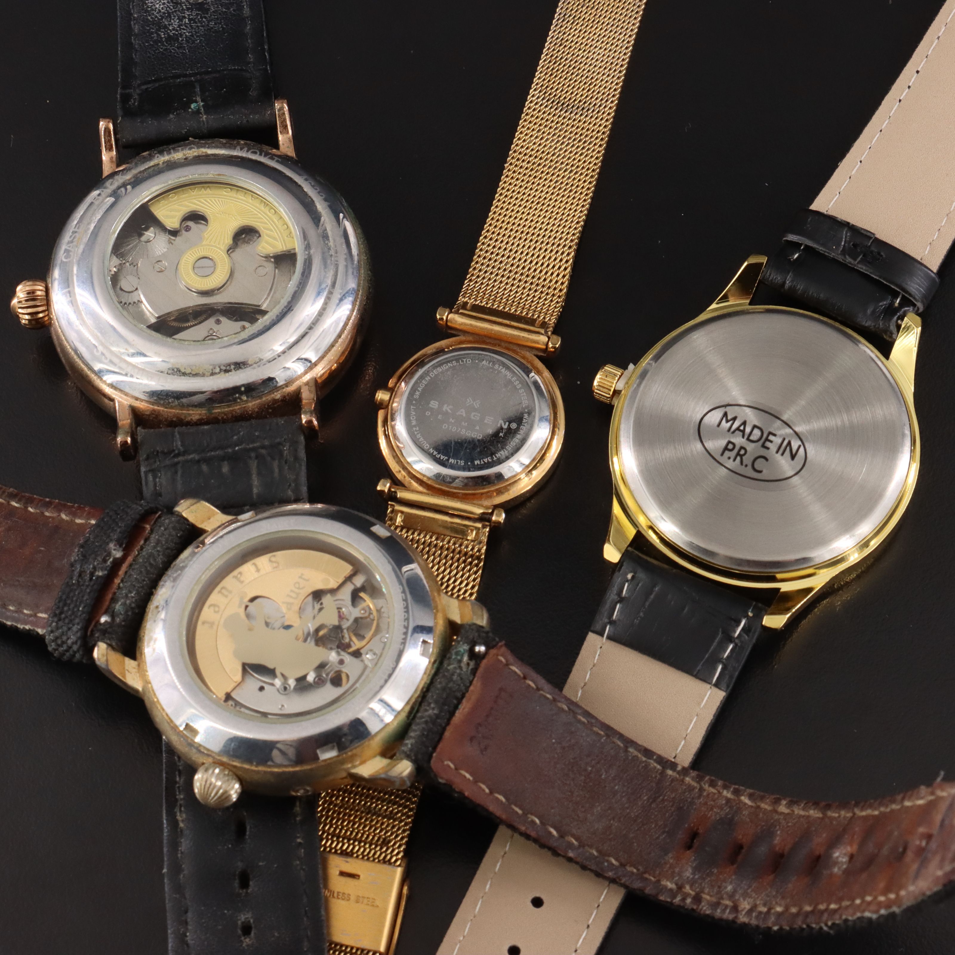 Quartz and Automatic Watch Collection Featuring Stauer Skeleton and Magnificat