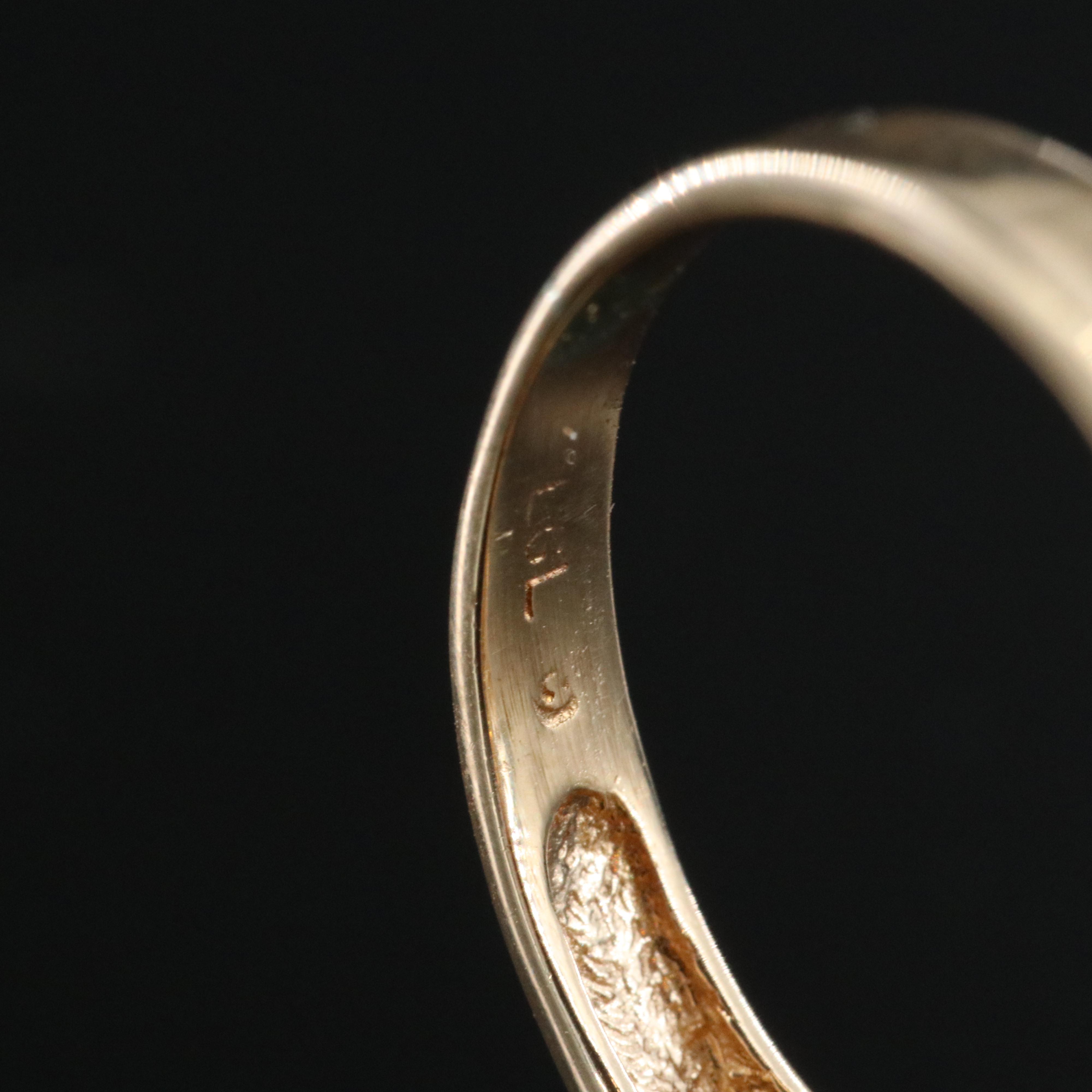 14K Citrine and Diamond Ring