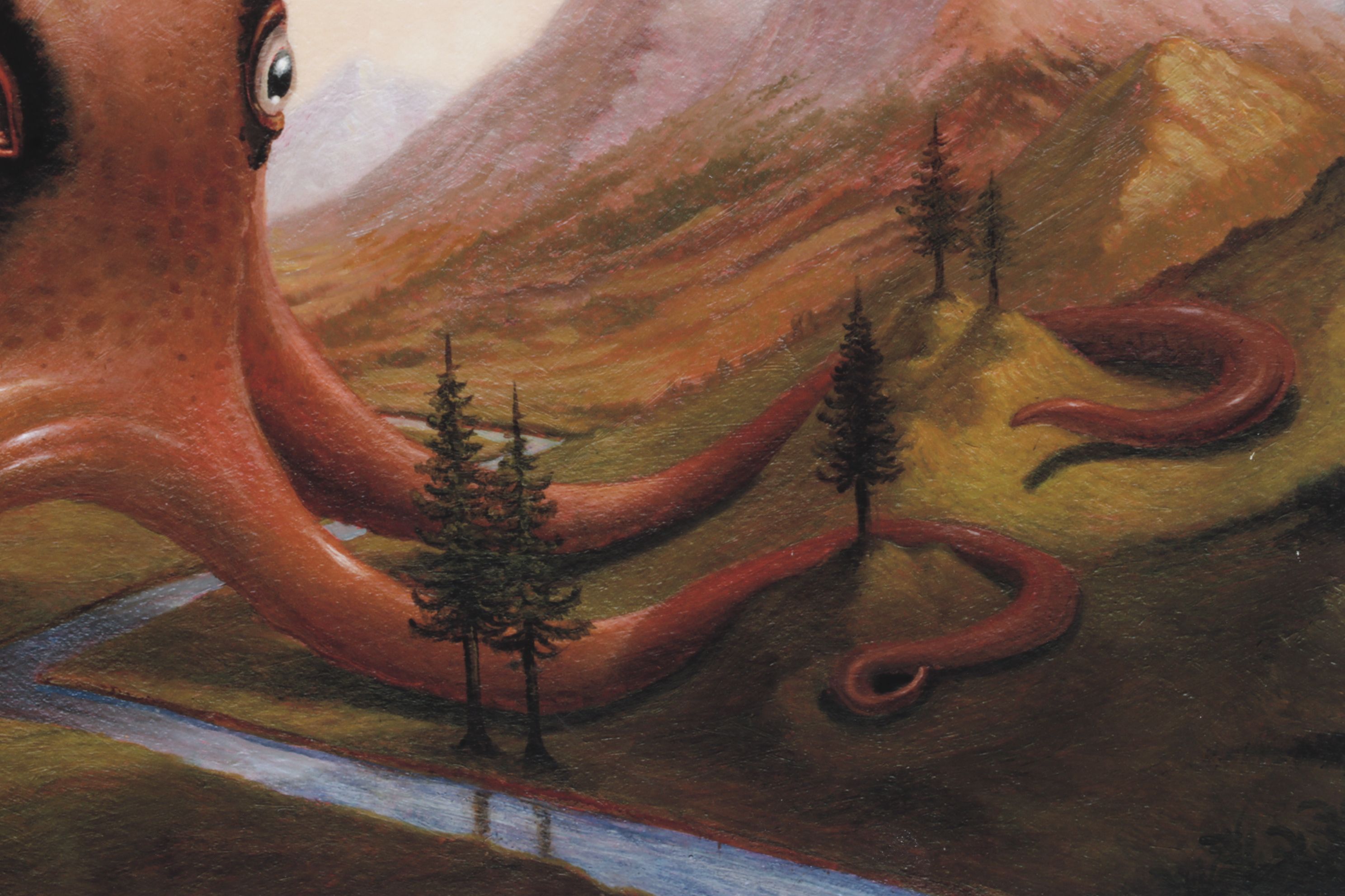 Scott Musgrove Giclee Print "The Hiker", 2015