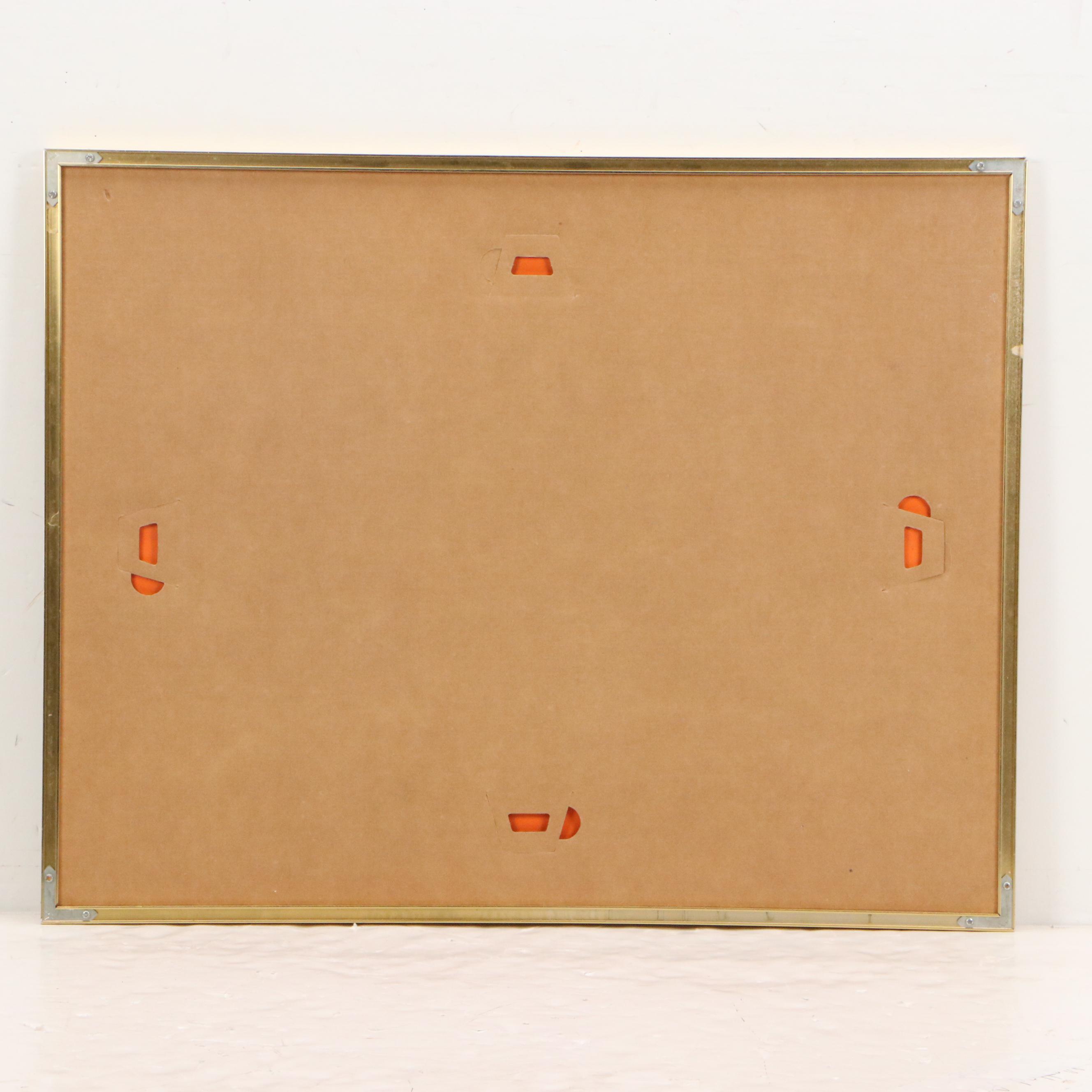 Cincinnati Bengals Commemorative Offset Lithograph, 1988