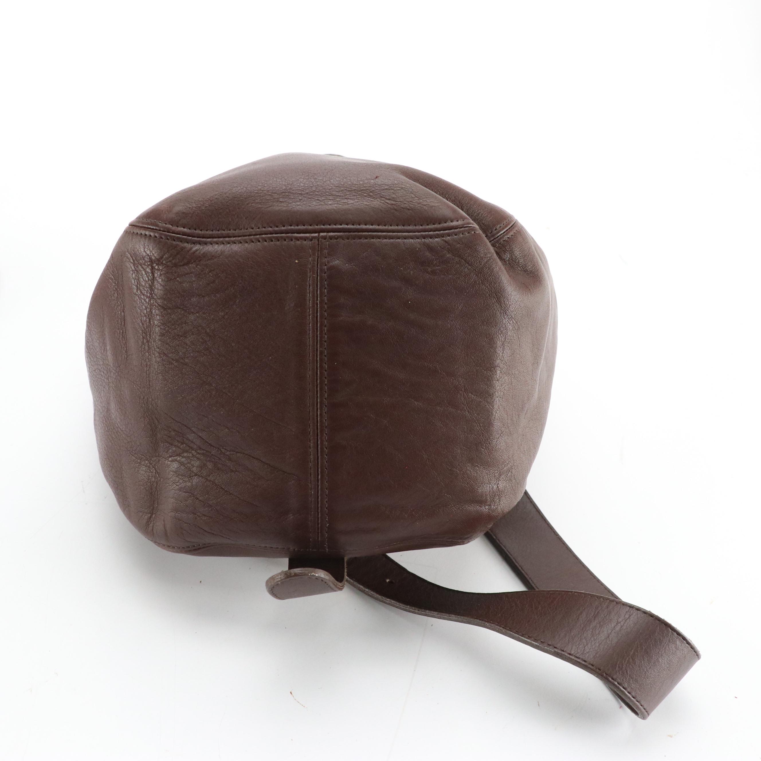 Coach Vintage Red Leather Classic Slim Duffle Sac & Brown Soho Bucket Sling Bag