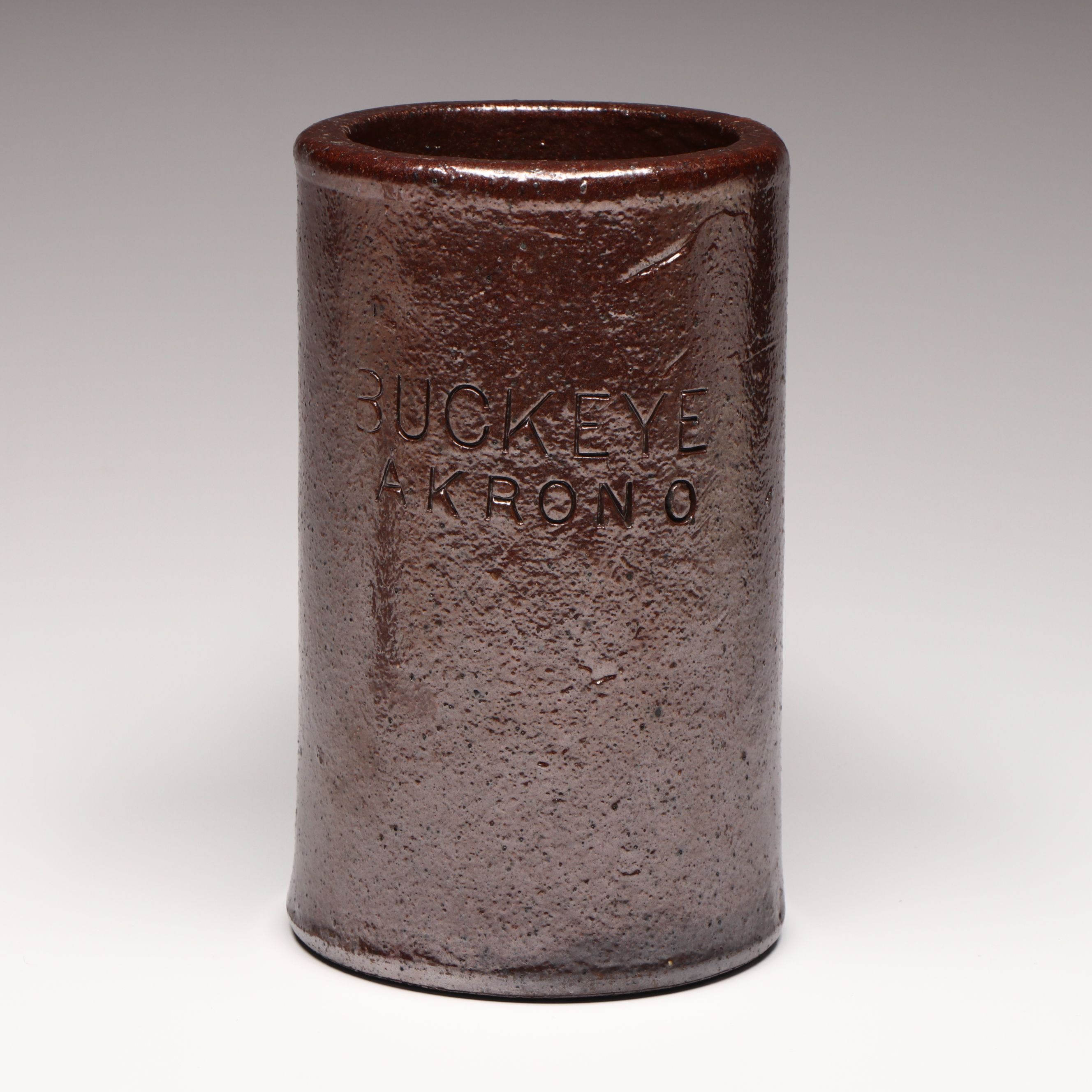 Buckeye Akron Ceramic Pitcher and Jar