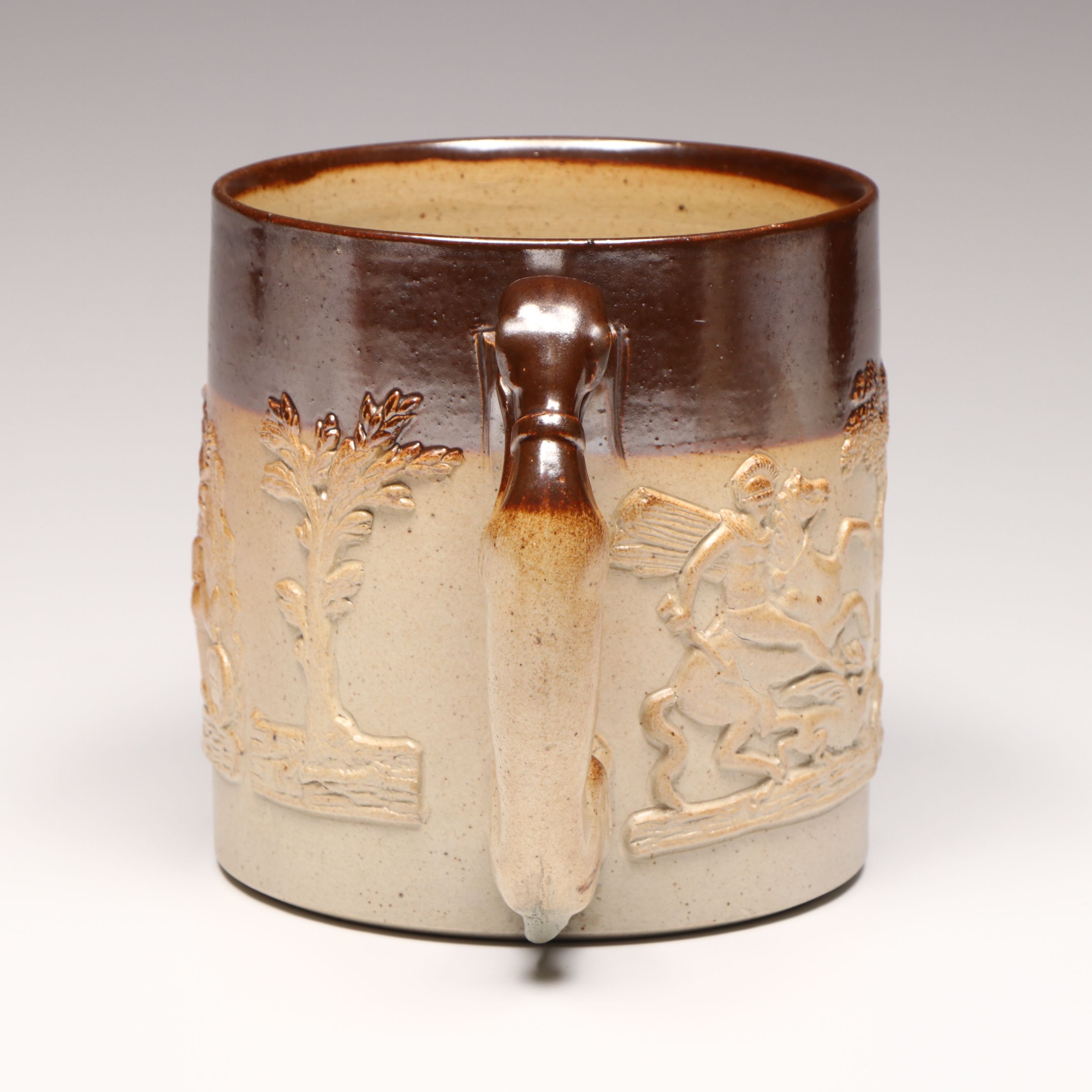 Salt Glazed Stoneware Loving Cup