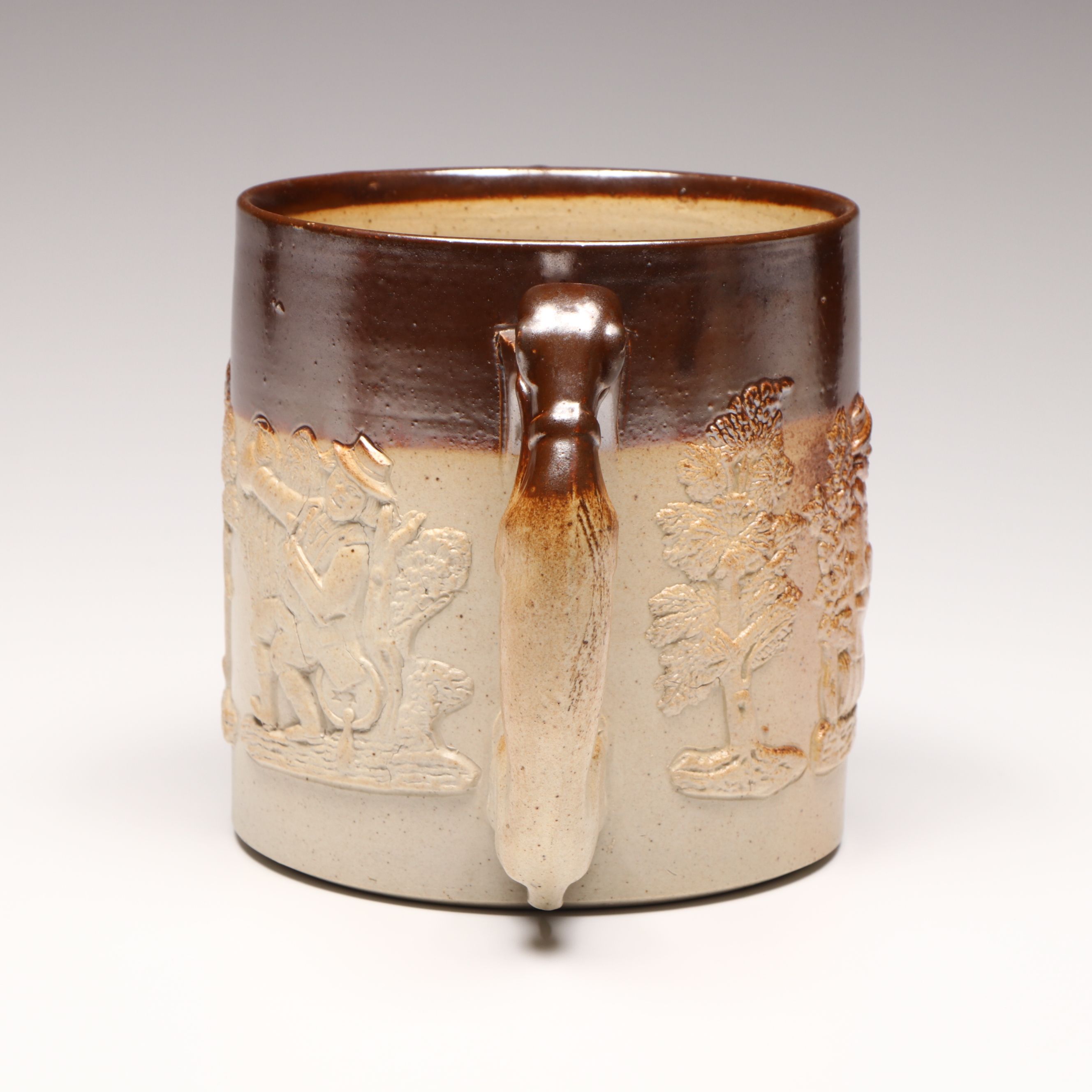 Salt Glazed Stoneware Loving Cup