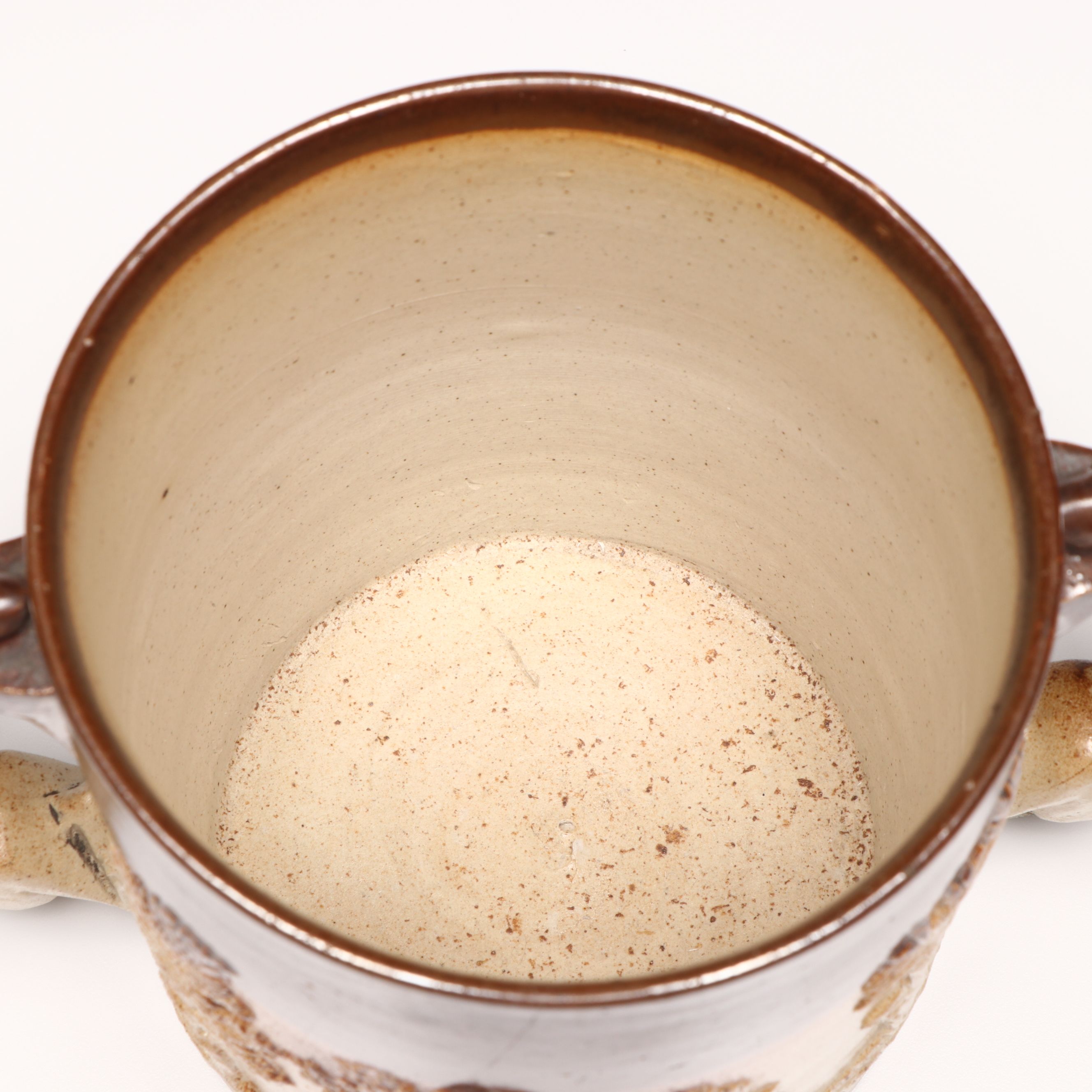 Salt Glazed Stoneware Loving Cup