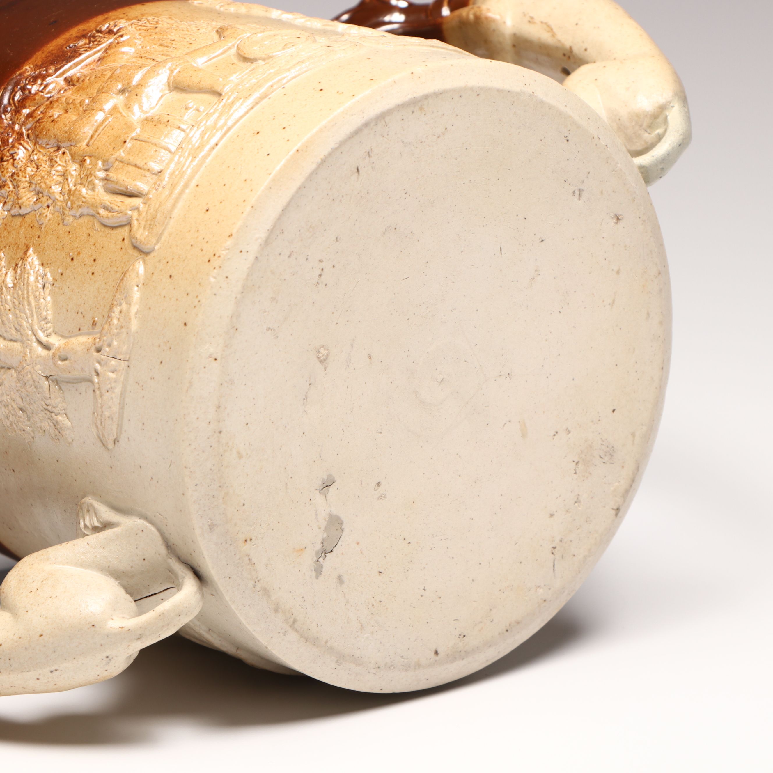 Salt Glazed Stoneware Loving Cup