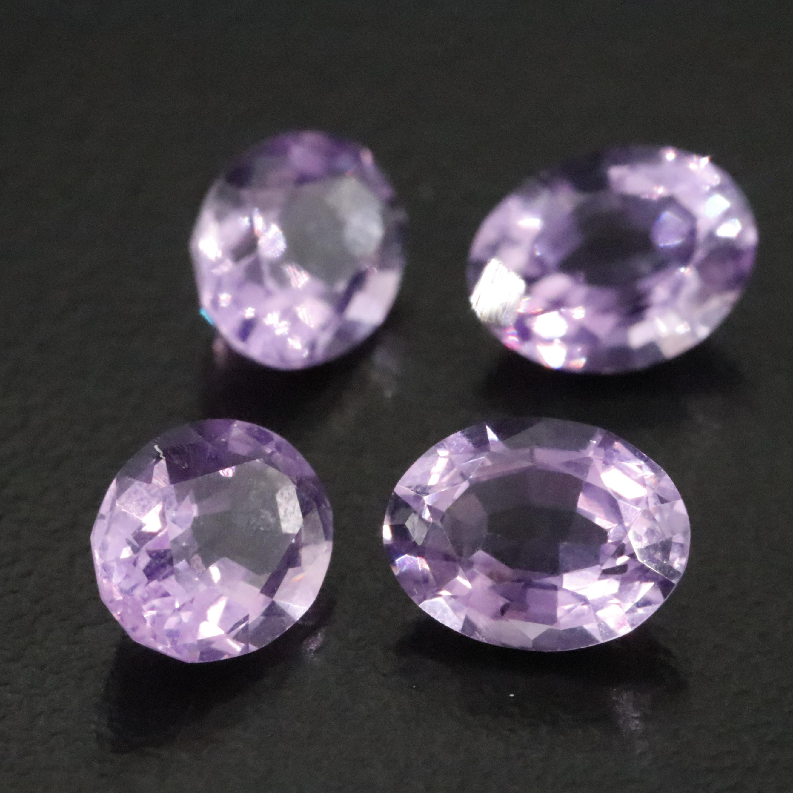 Loose 6.95 CTW Amethyst Lot