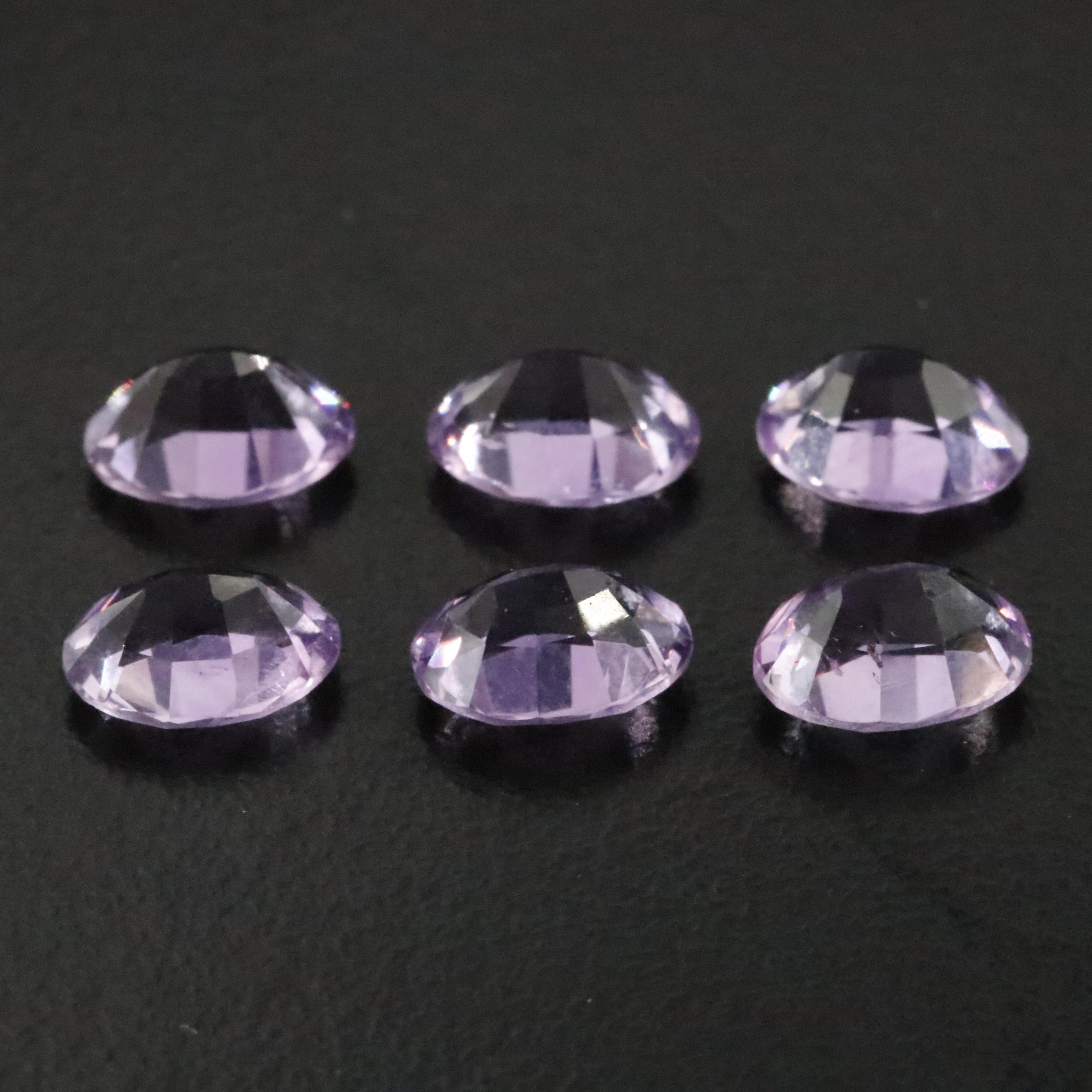 Loose 6.95 CTW Amethyst Lot