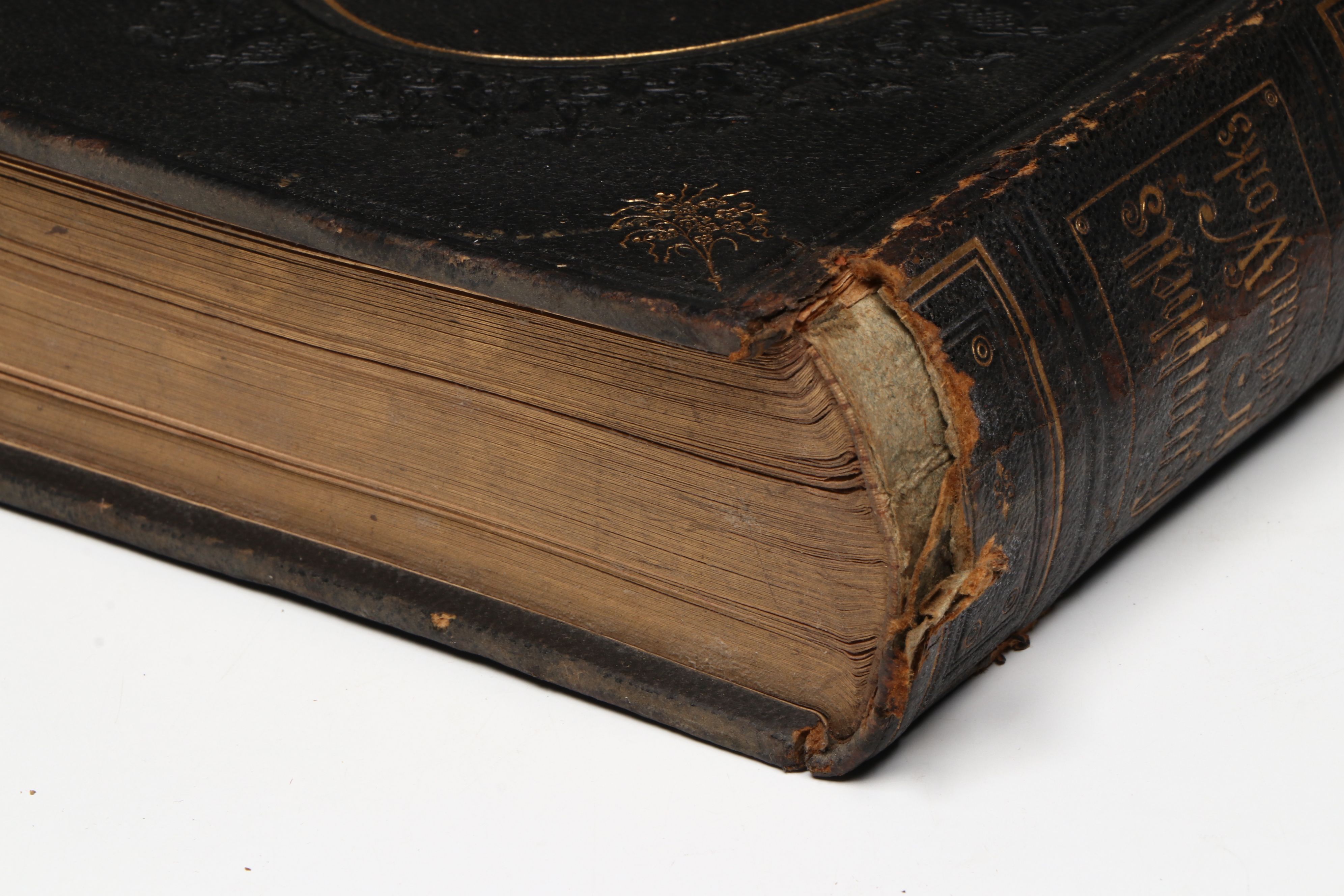 Leather Bound "Poetical Works of Thomas Campbell," Mid-19th Century