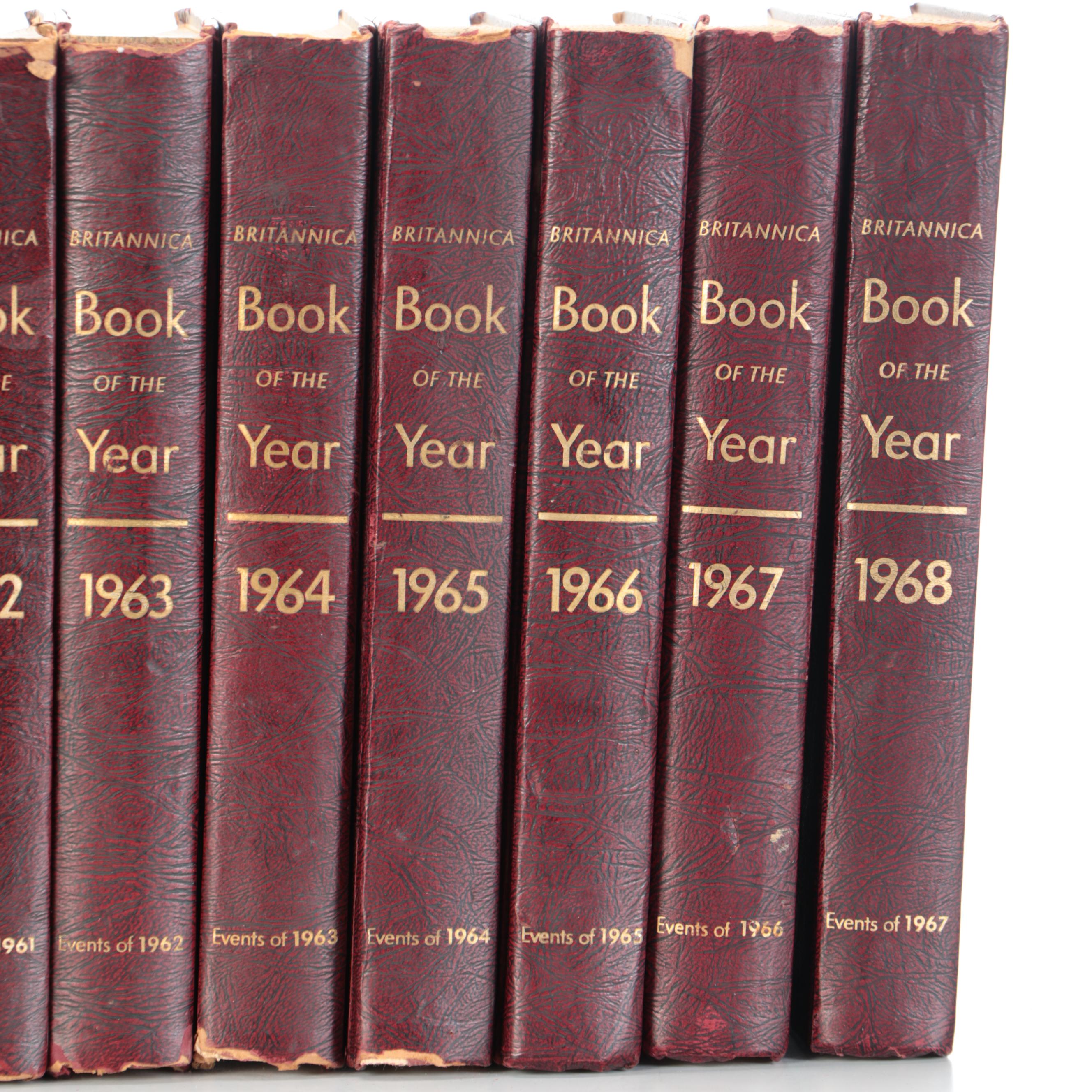 Encyclopedia Britannicas with Britannica Book of the Year, Partial Sets