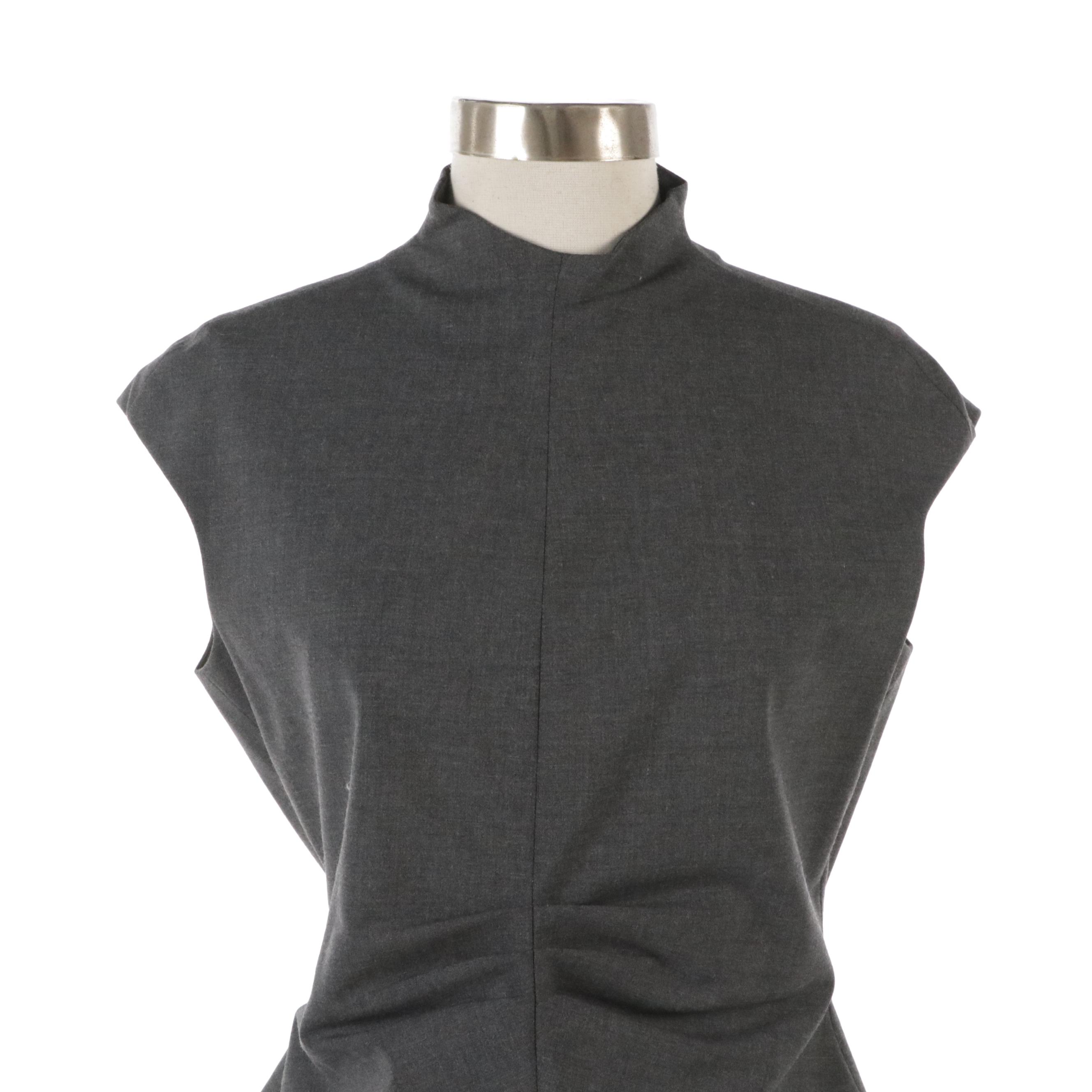 Giorgio Armani Le Collezioni Grey Two-Piece Skirt Set