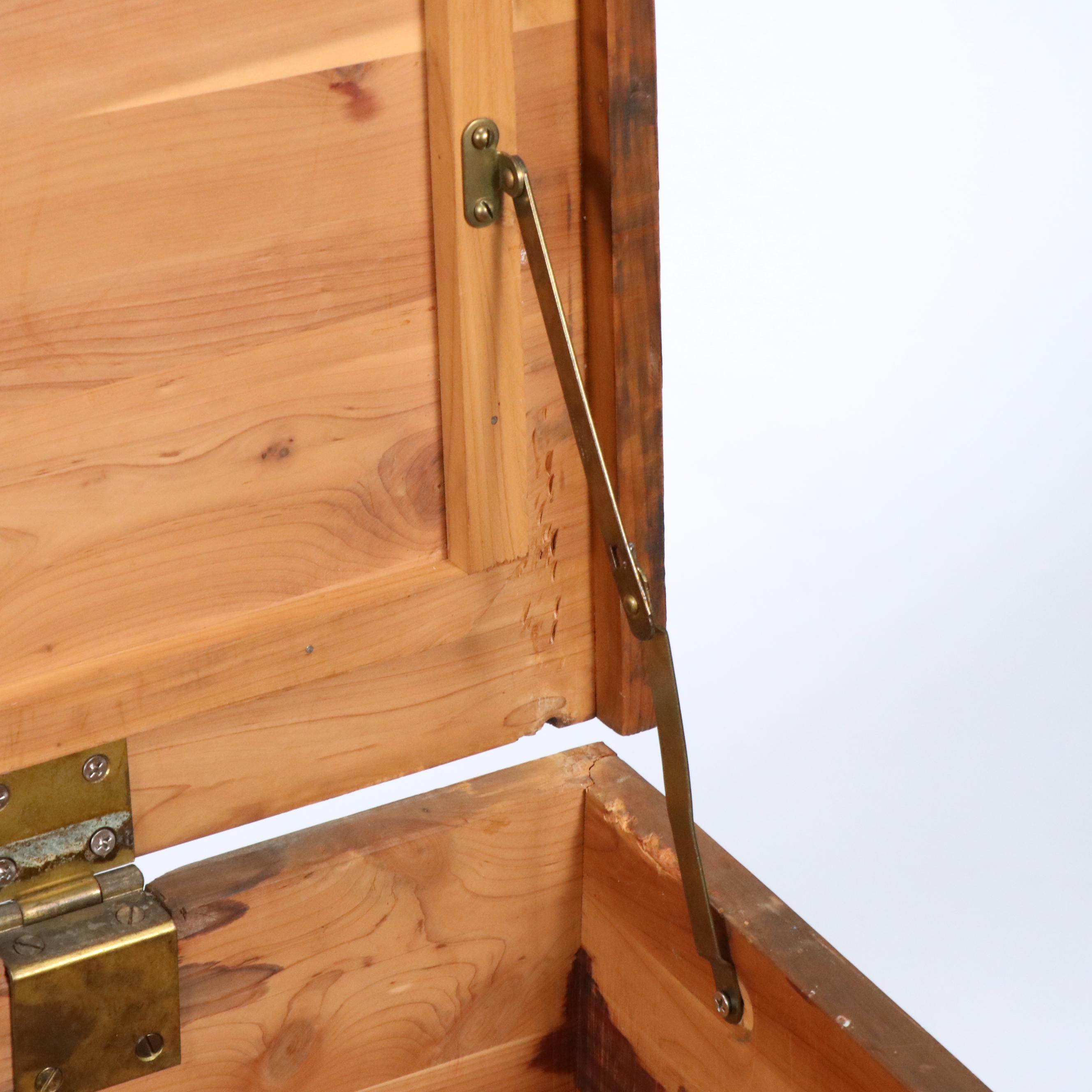 Standard Red Cedar Blanket Chest, Early 20th Century