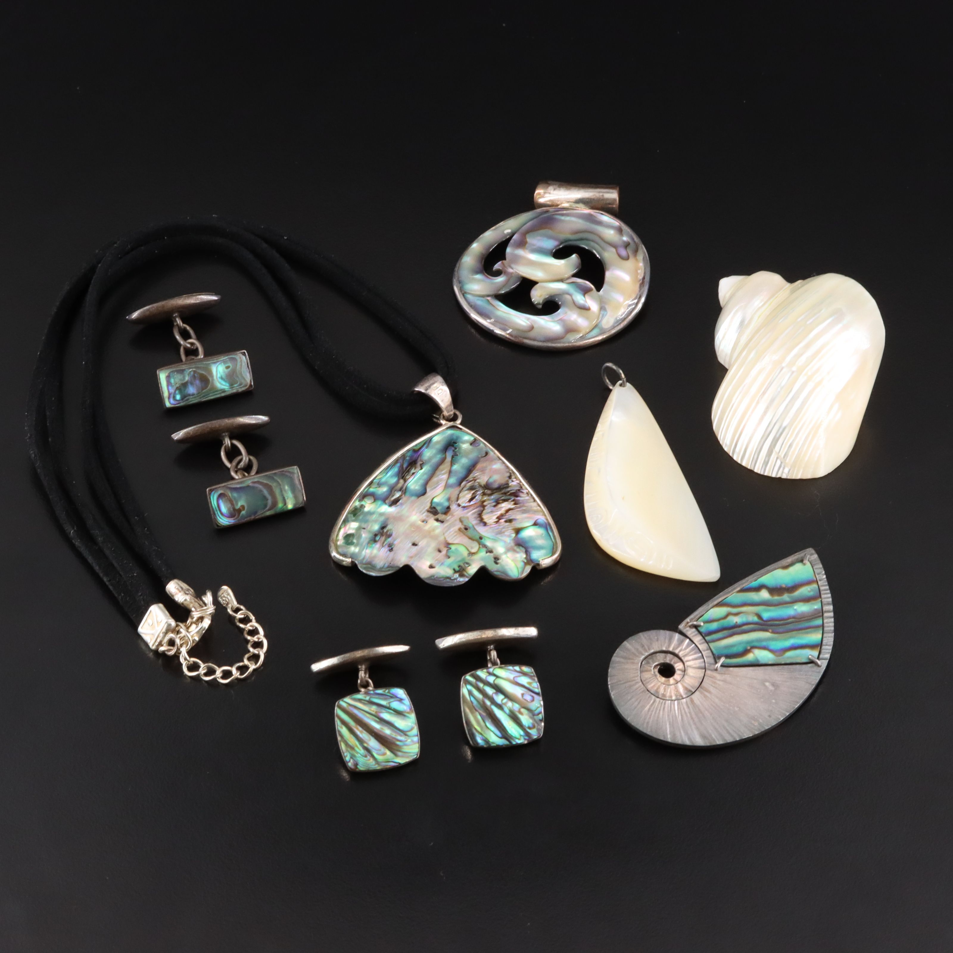 Abalone, Mother-of-Pearl and Sterling Featured in Jewelry Collection