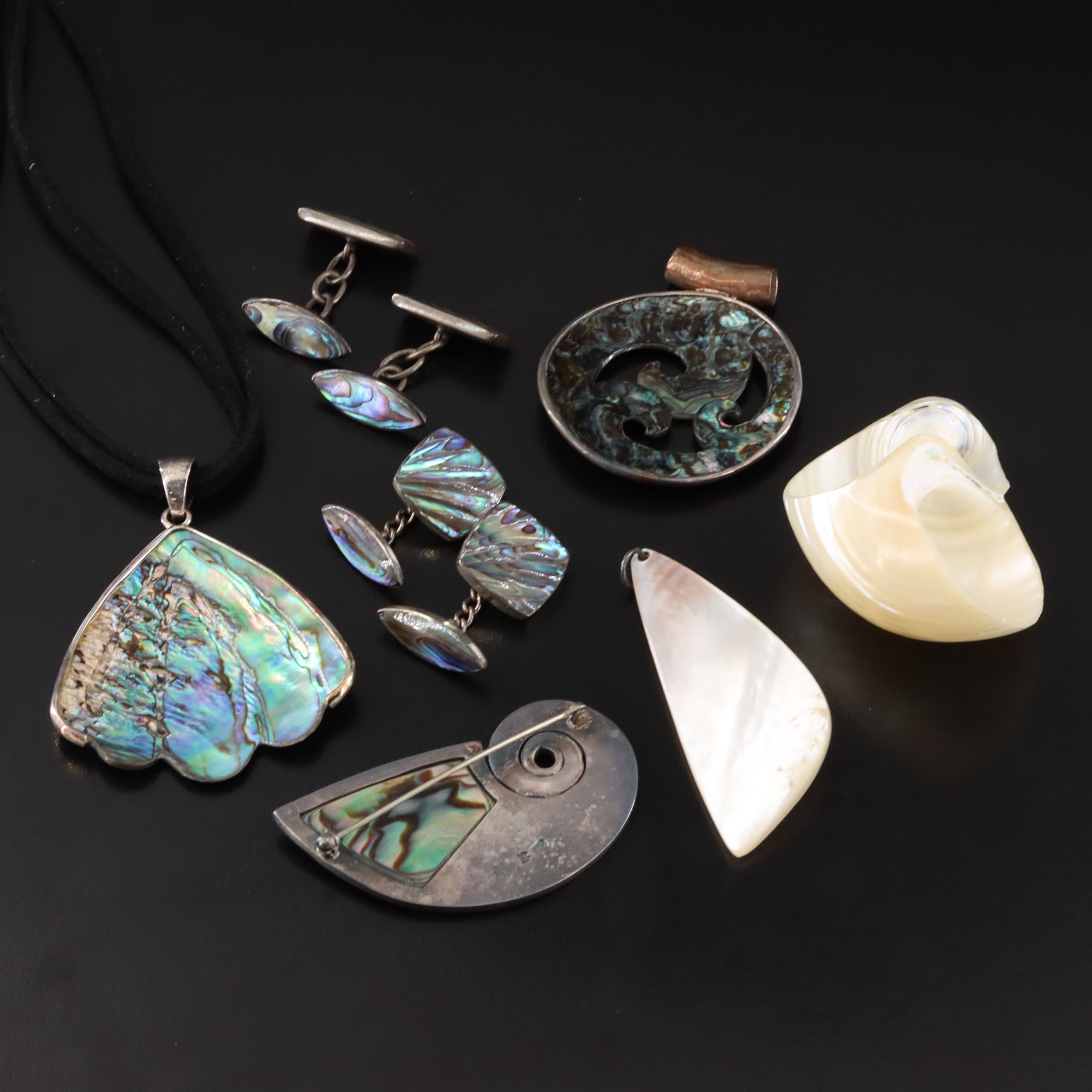 Abalone, Mother-of-Pearl and Sterling Featured in Jewelry Collection