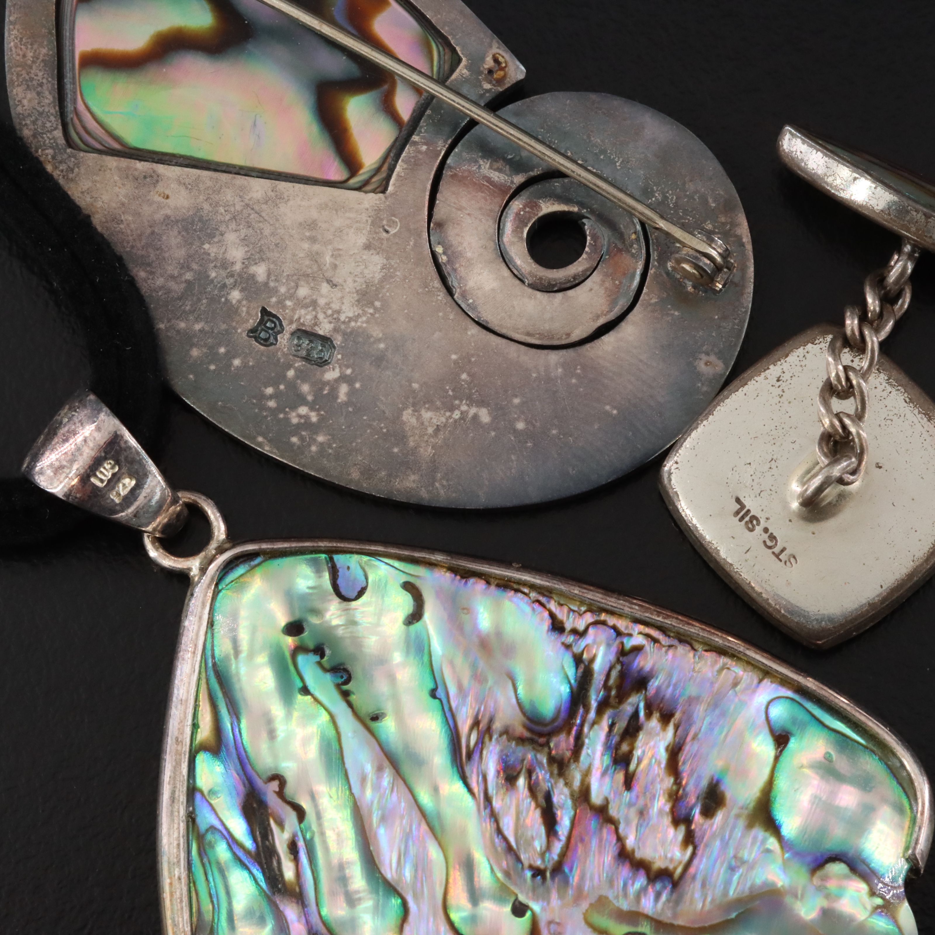 Abalone, Mother-of-Pearl and Sterling Featured in Jewelry Collection