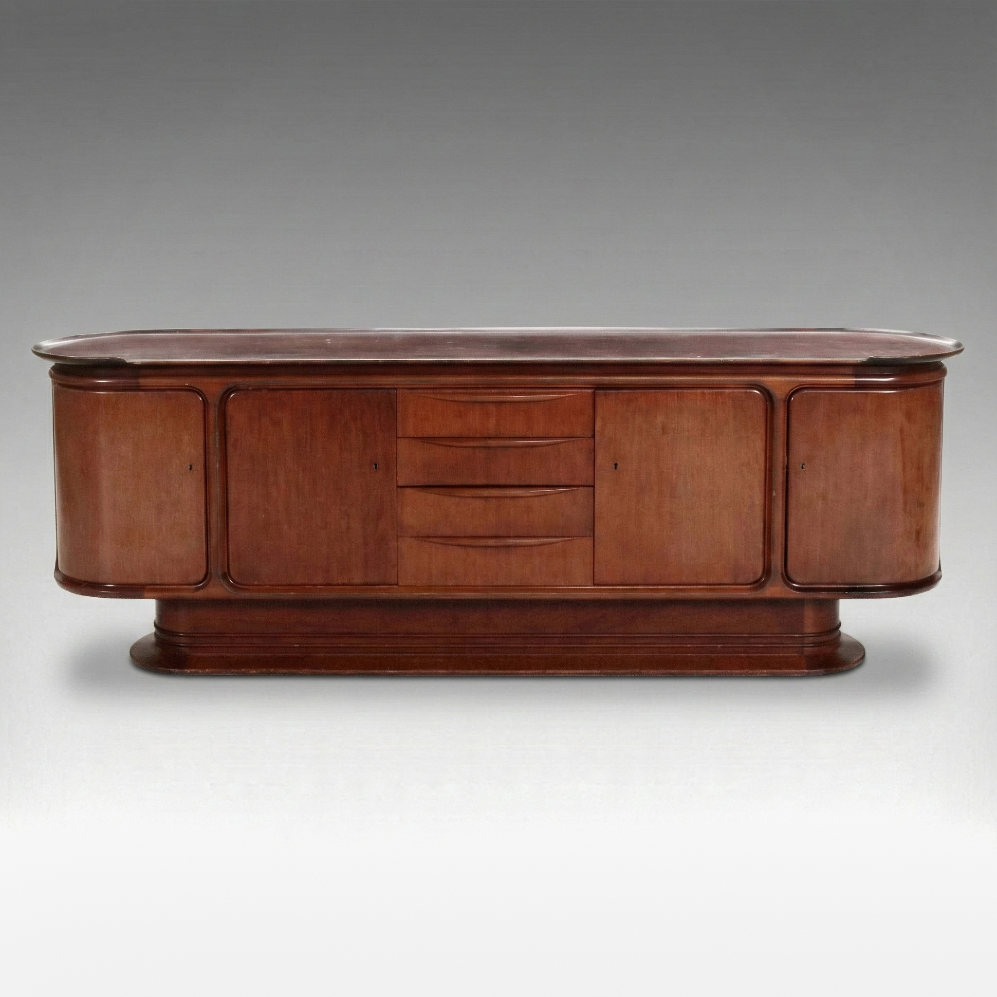 A.A. Patijn for Zijlstra Mid Century Modern Walnut Sideboard, 1950s