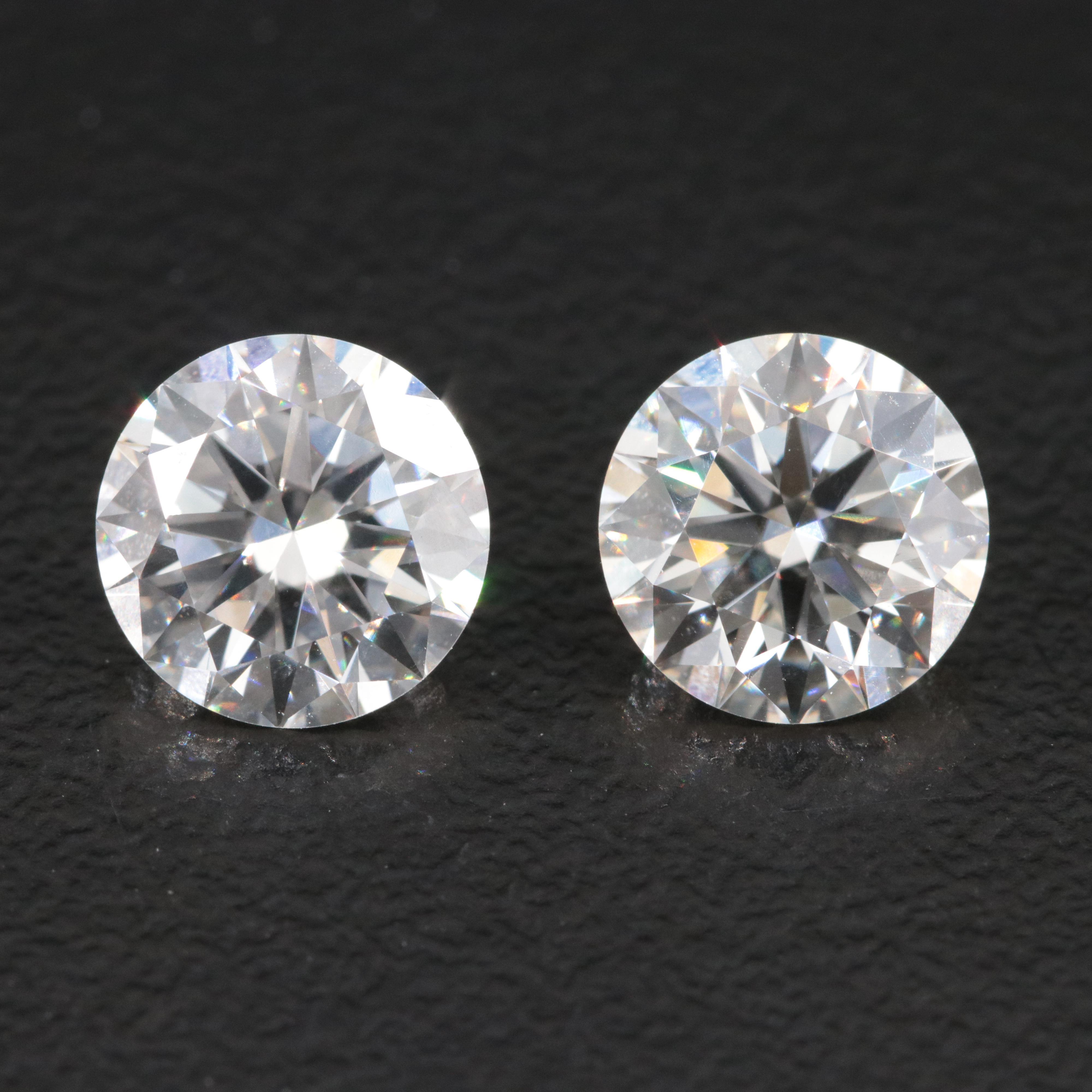 Loose 2.95 CTW Lab Grown Diamond Pair
