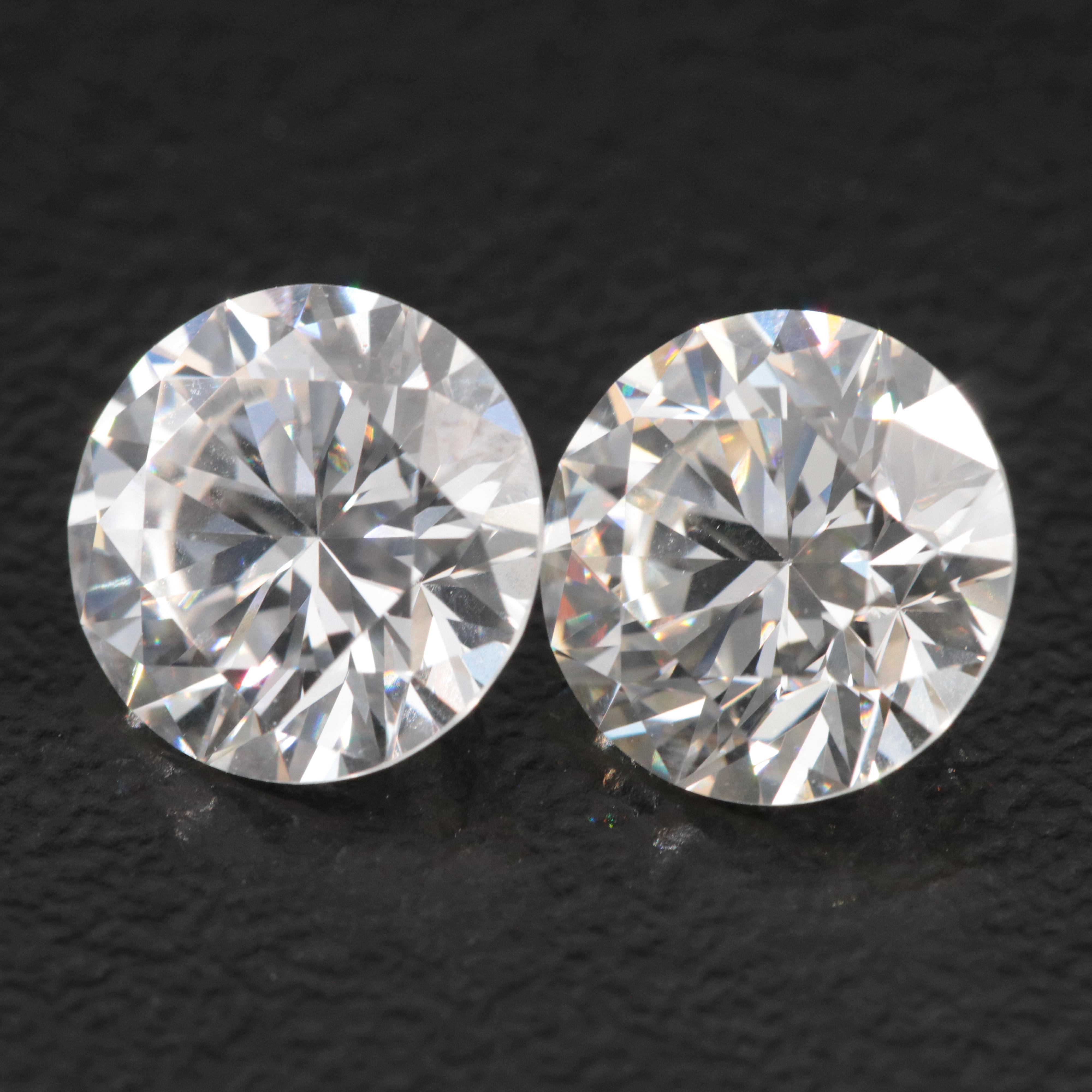 Loose 2.95 CTW Lab Grown Diamond Pair