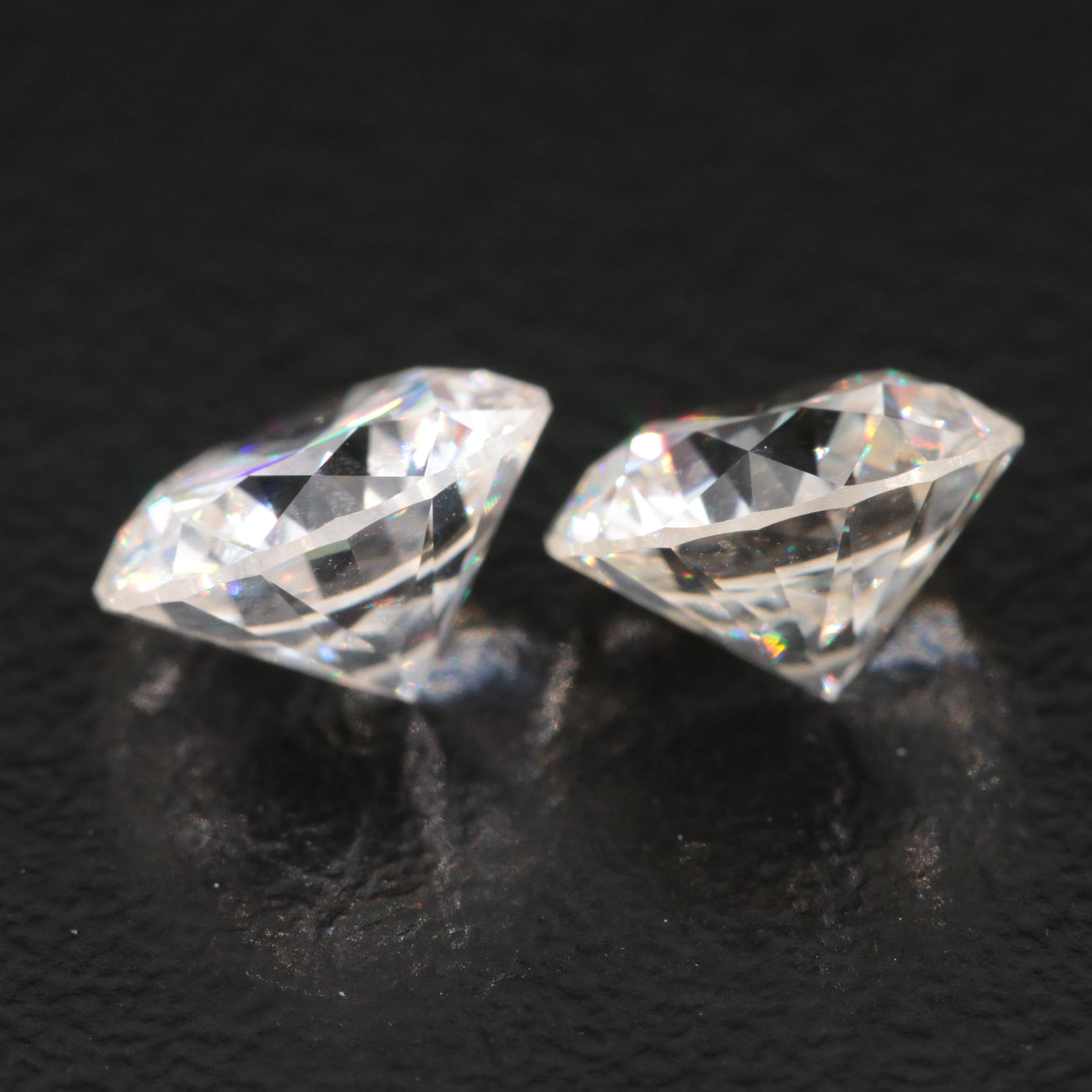Loose 2.95 CTW Lab Grown Diamond Pair