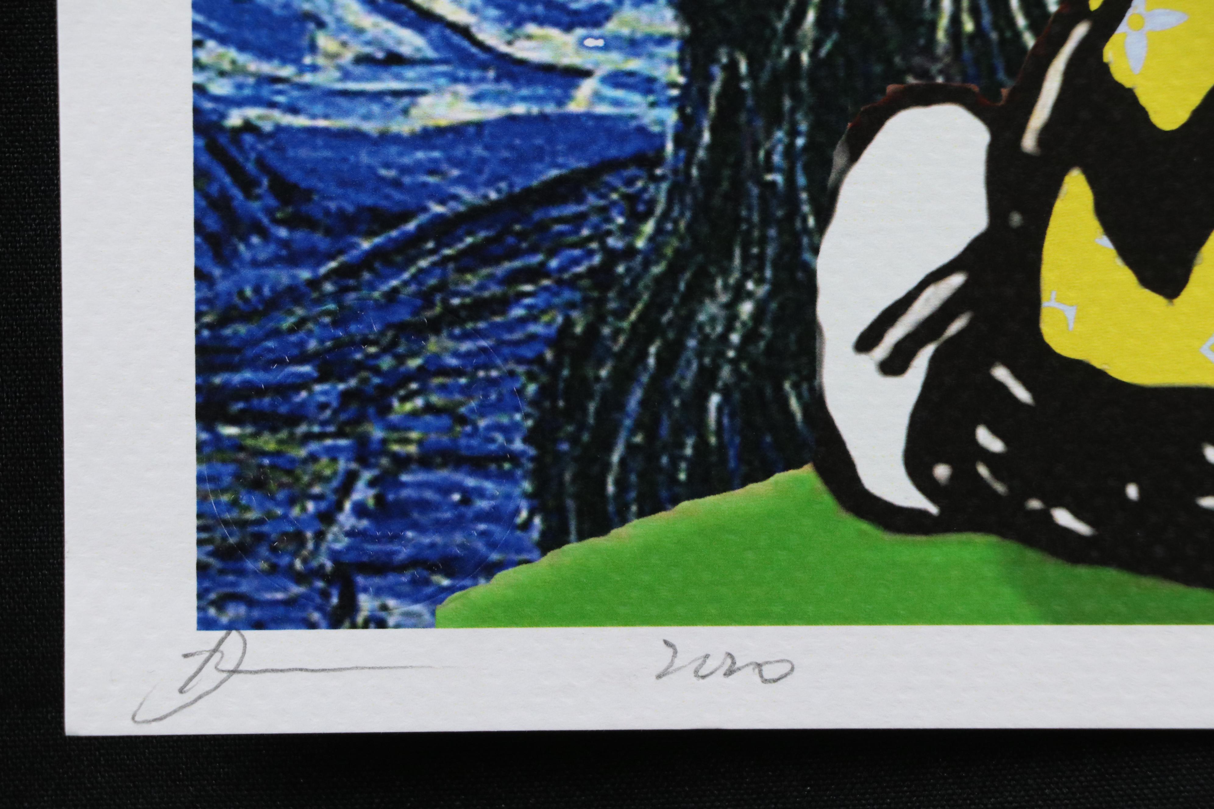 Death NYC Pop Art Digital Graphic Print of Peanuts Characters, 2020