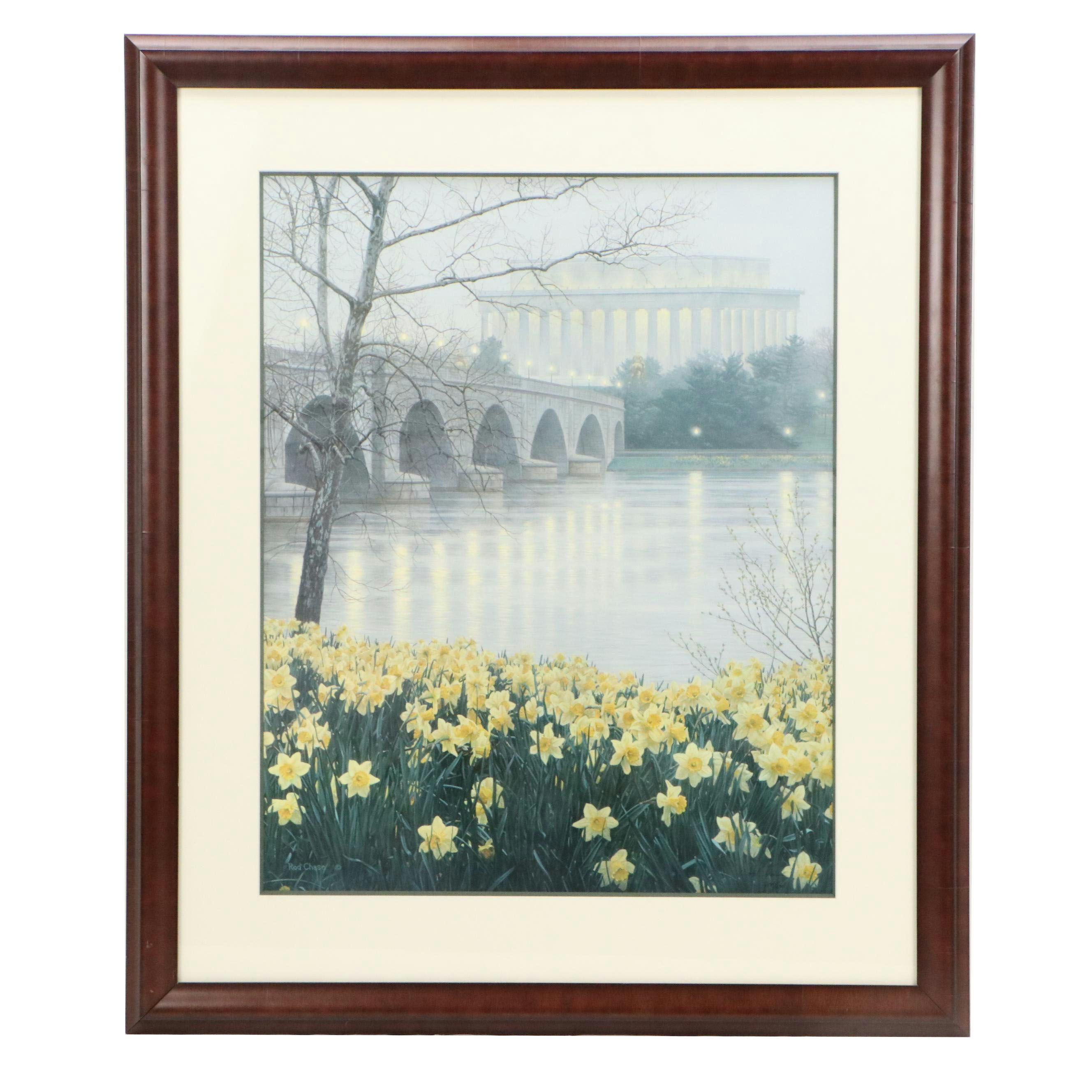 Rob Chase Offset Lithograph "A Grateful Nation"