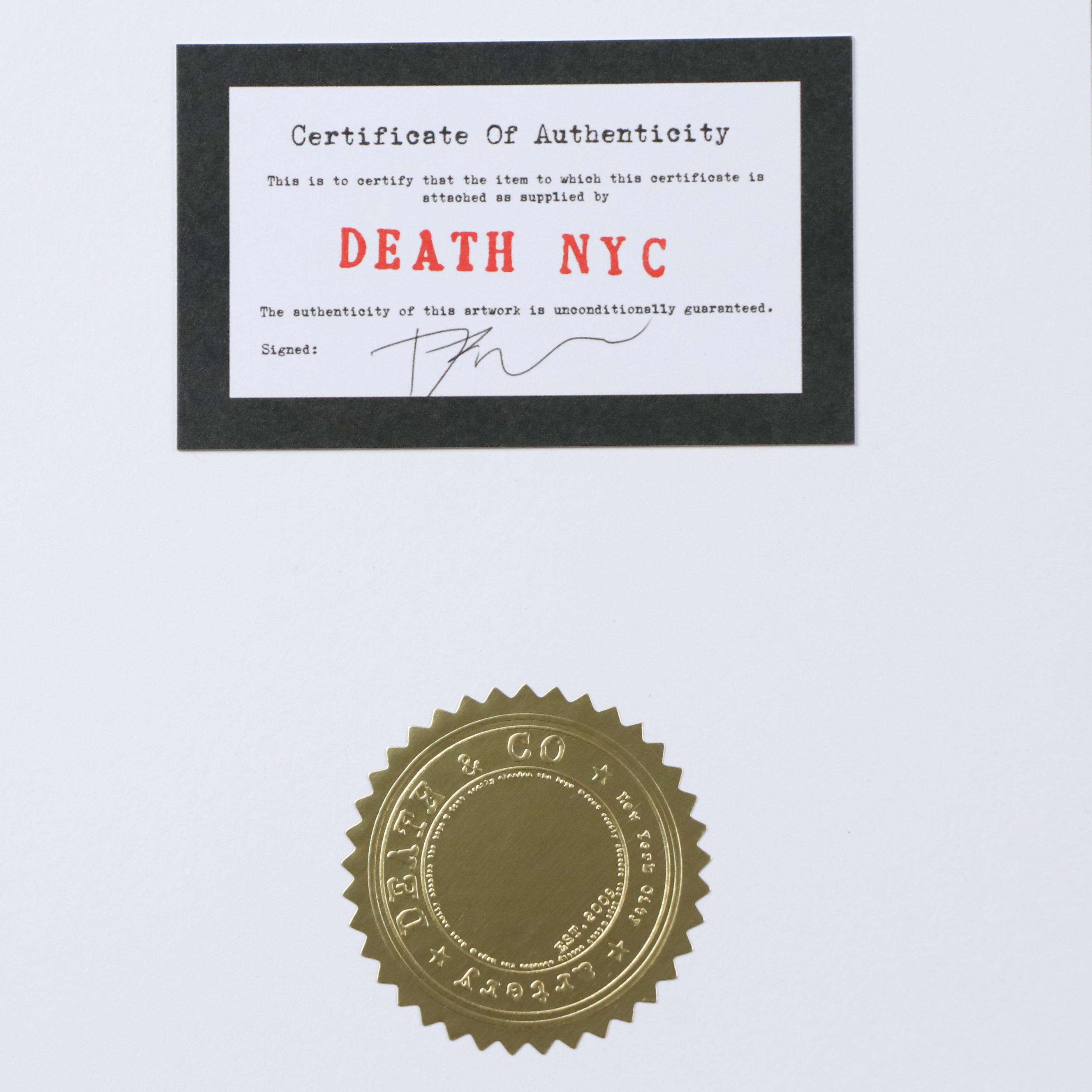 Death NYC Pop Art Digital Graphic Print of Peanuts Characters, 2020