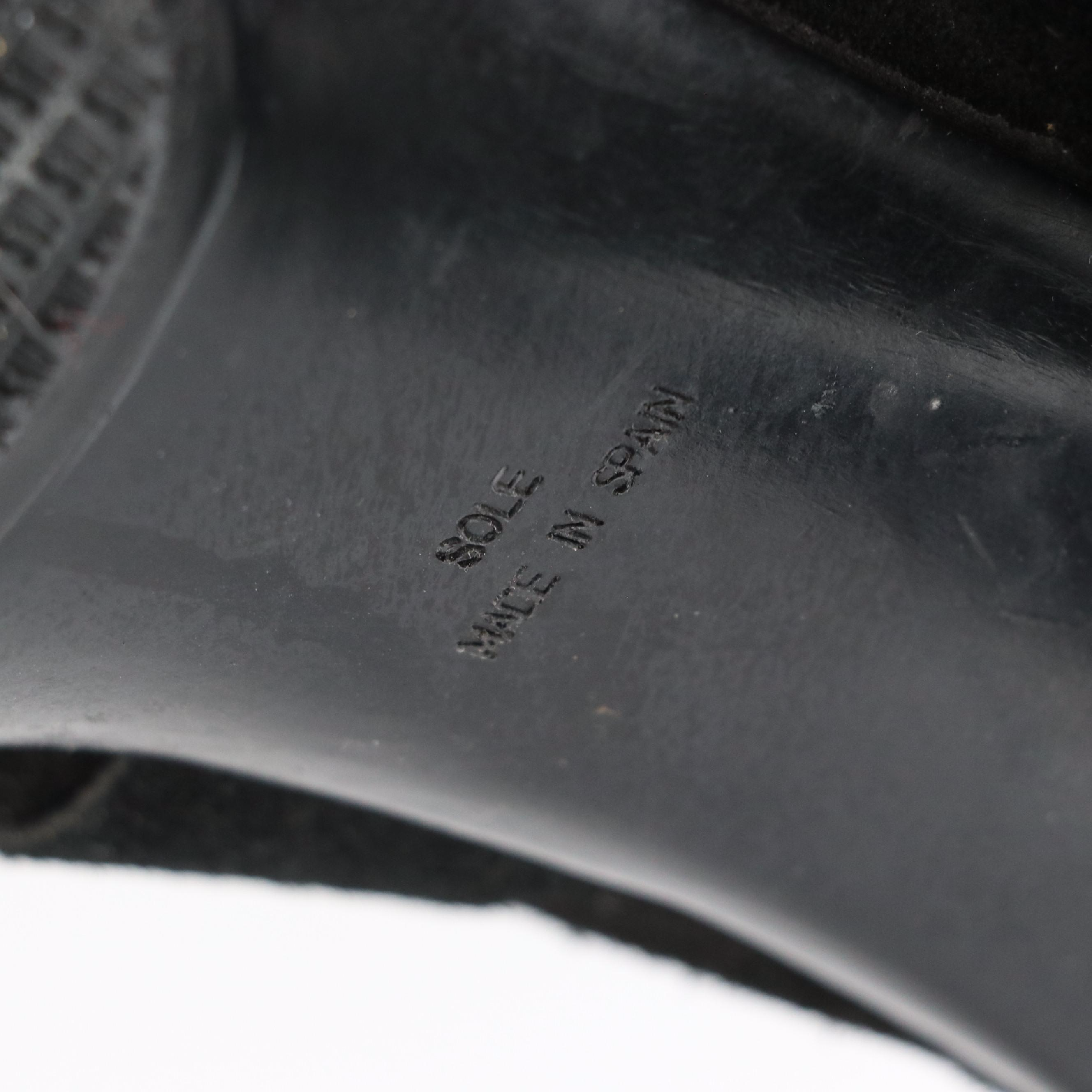 Lucchese Suede Square Tip Cowgirl Boots and Stuart Weitzman Black Suede Clogs